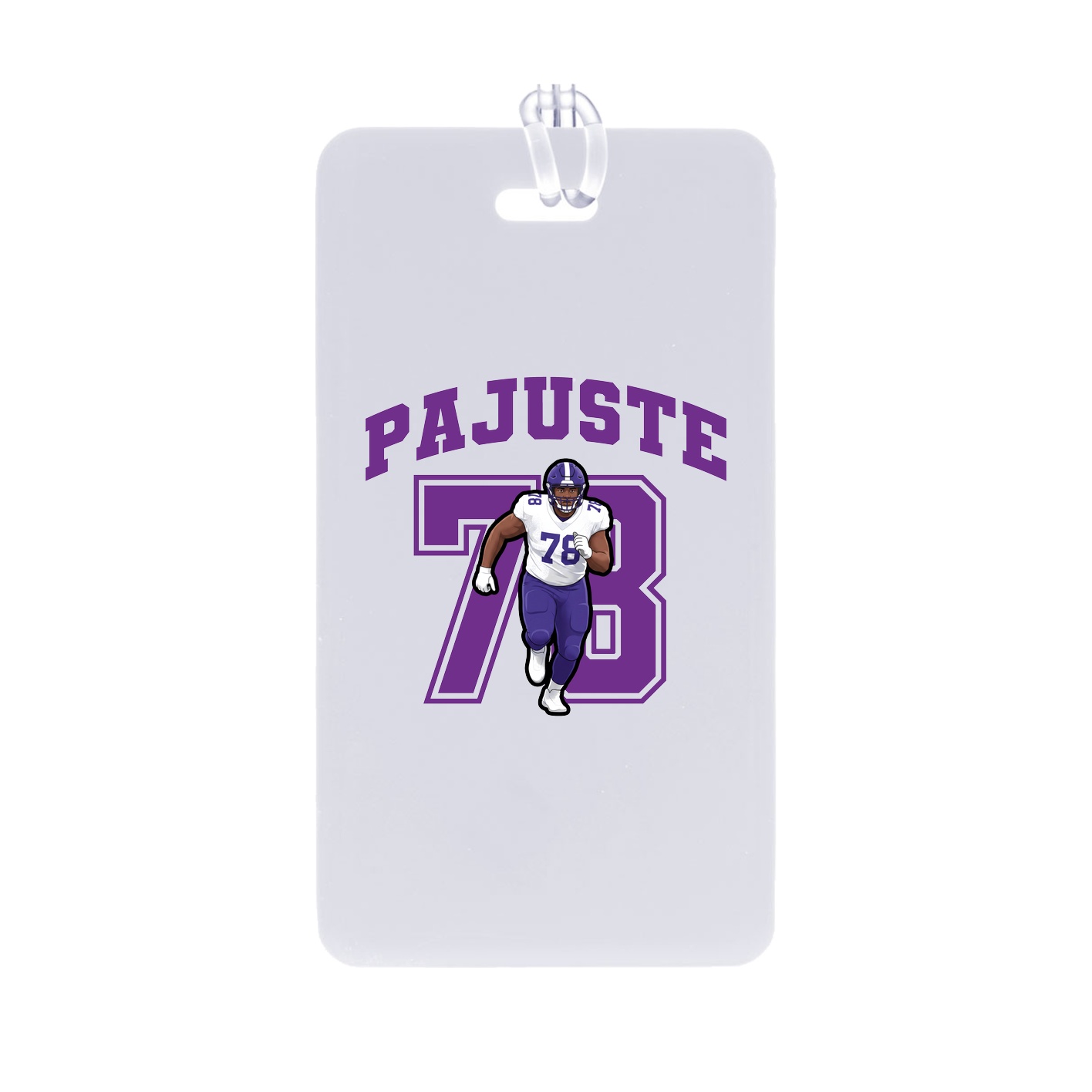 Bag Tag — Number in Classic