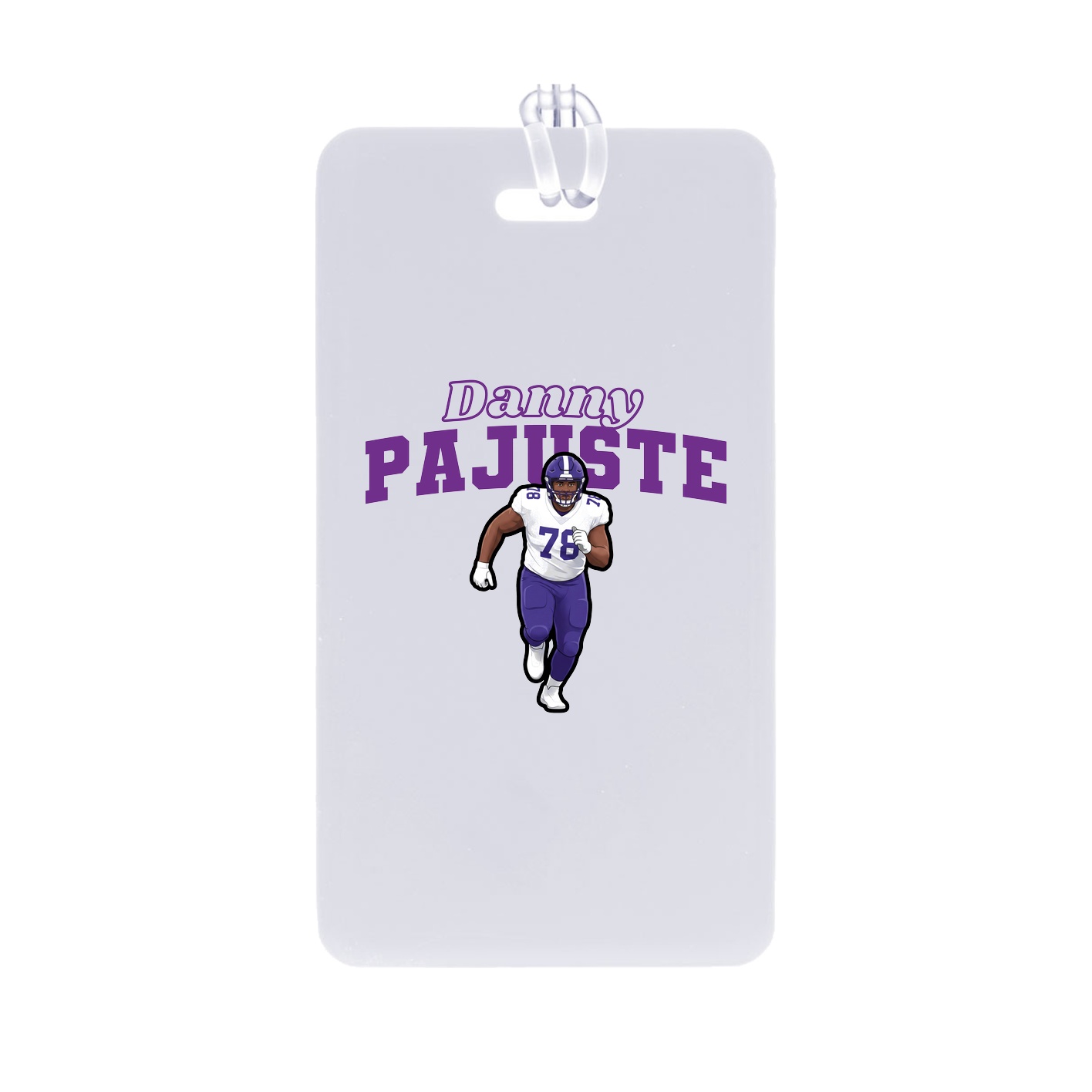 Bag Tag — Name Arch in Classic