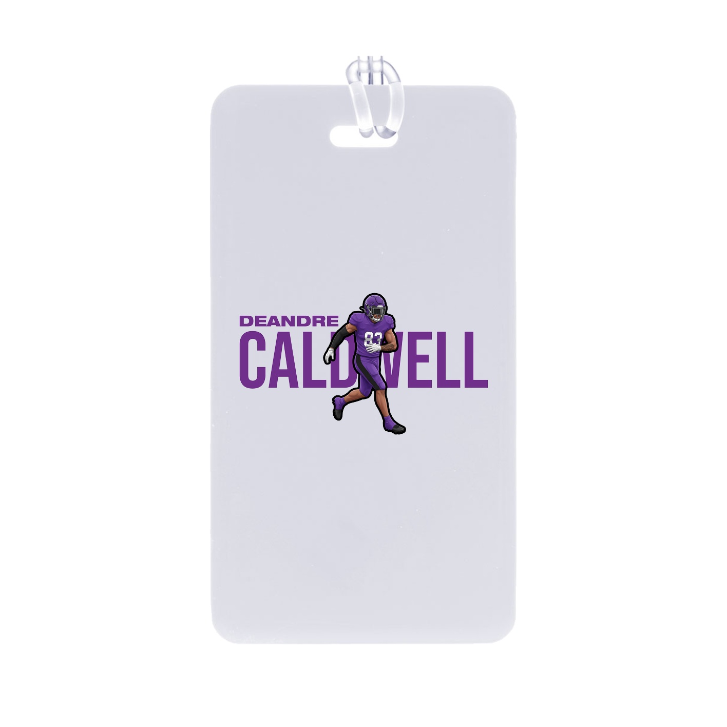 Bag Tag — Player Name in Classic