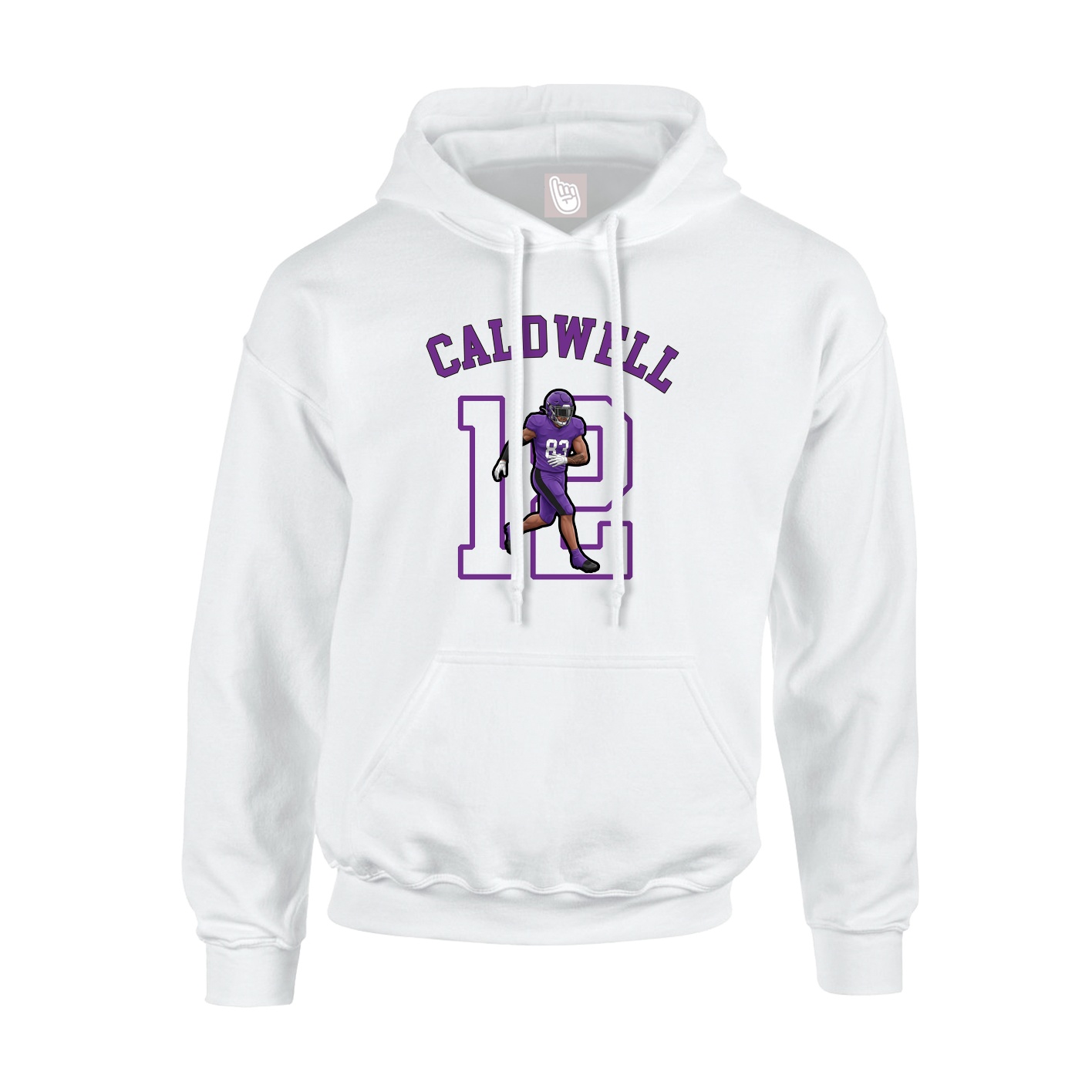 Hoodie — Shirsey Arch in White
