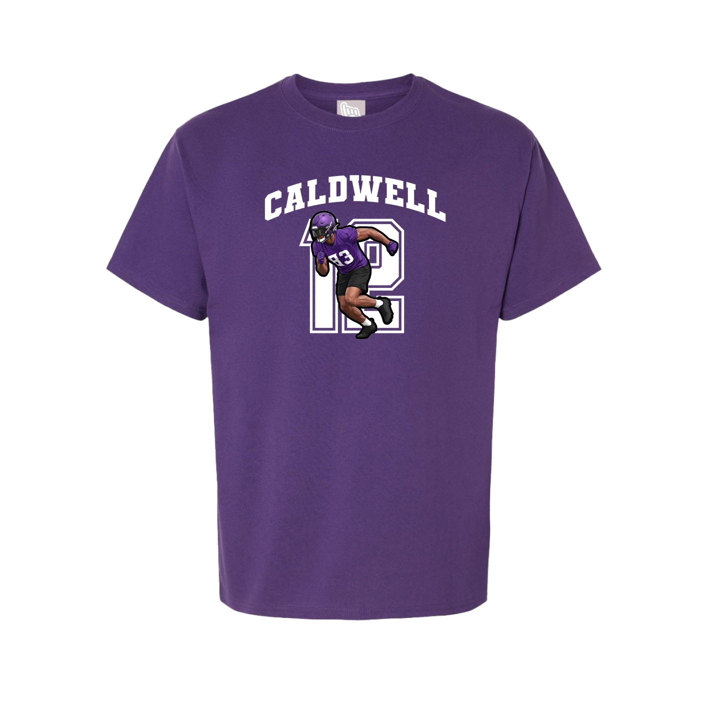 Tee — Number in Purple