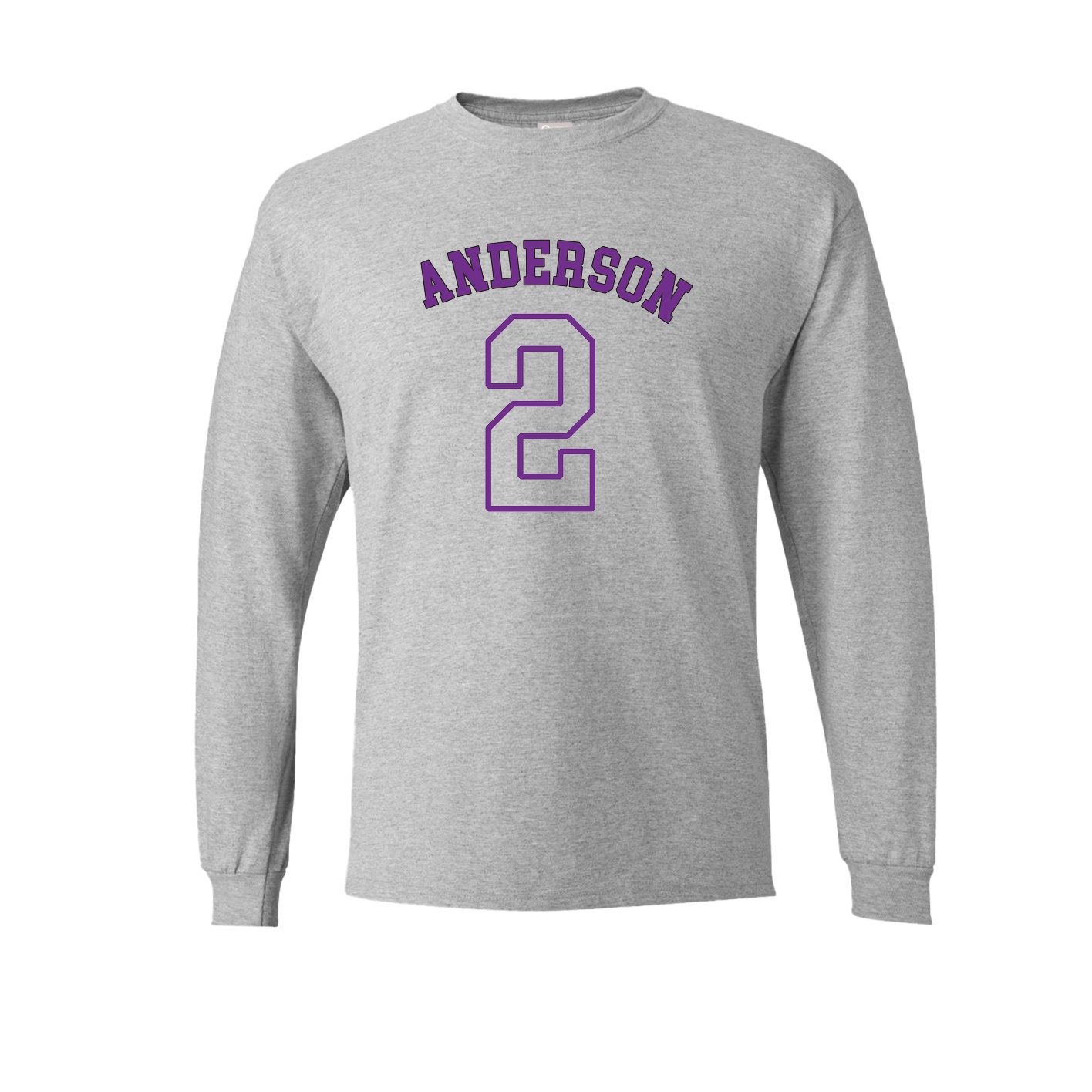 Long Sleeve Tee — Shirsey Arch in Grey