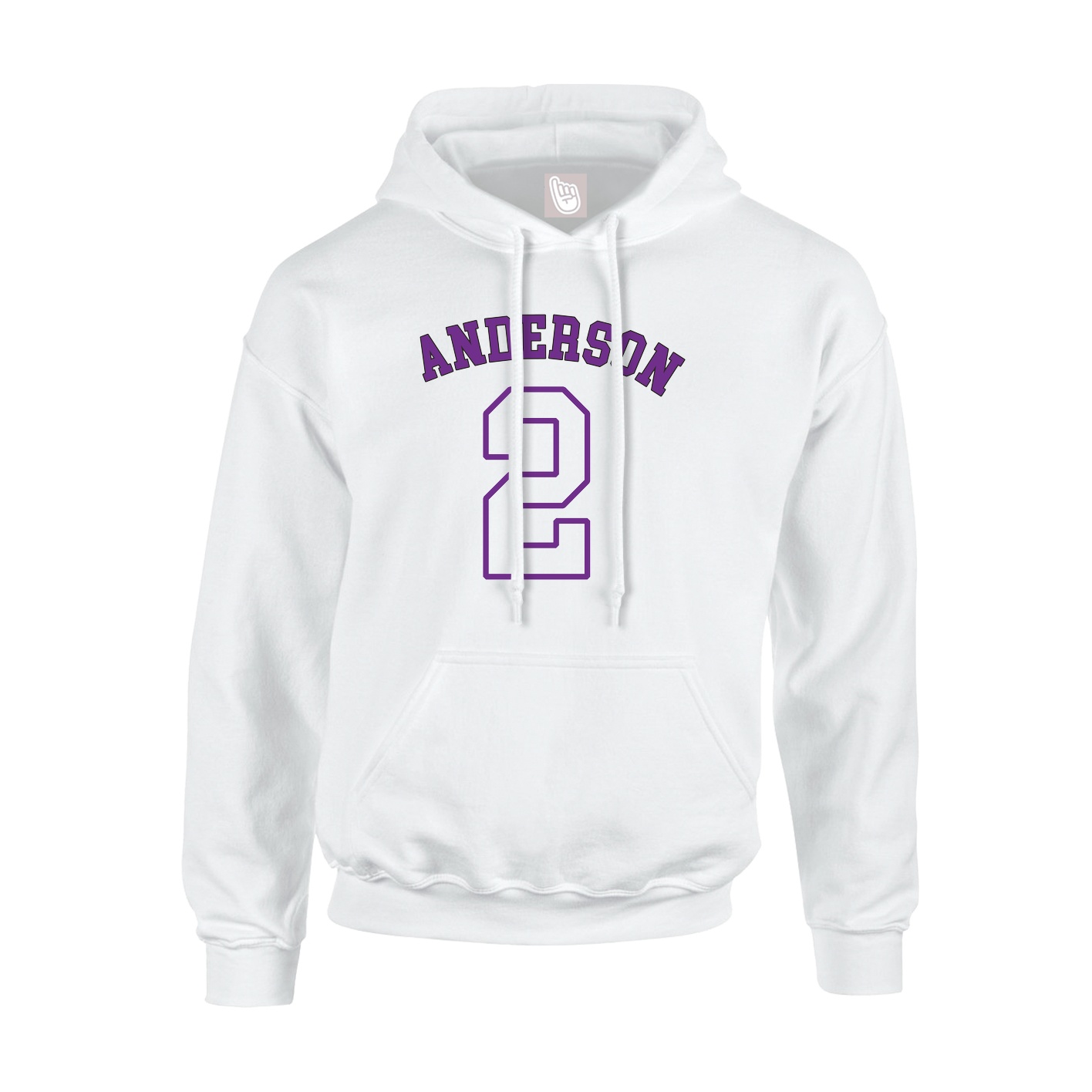 Hoodie — Shirsey Arch in White