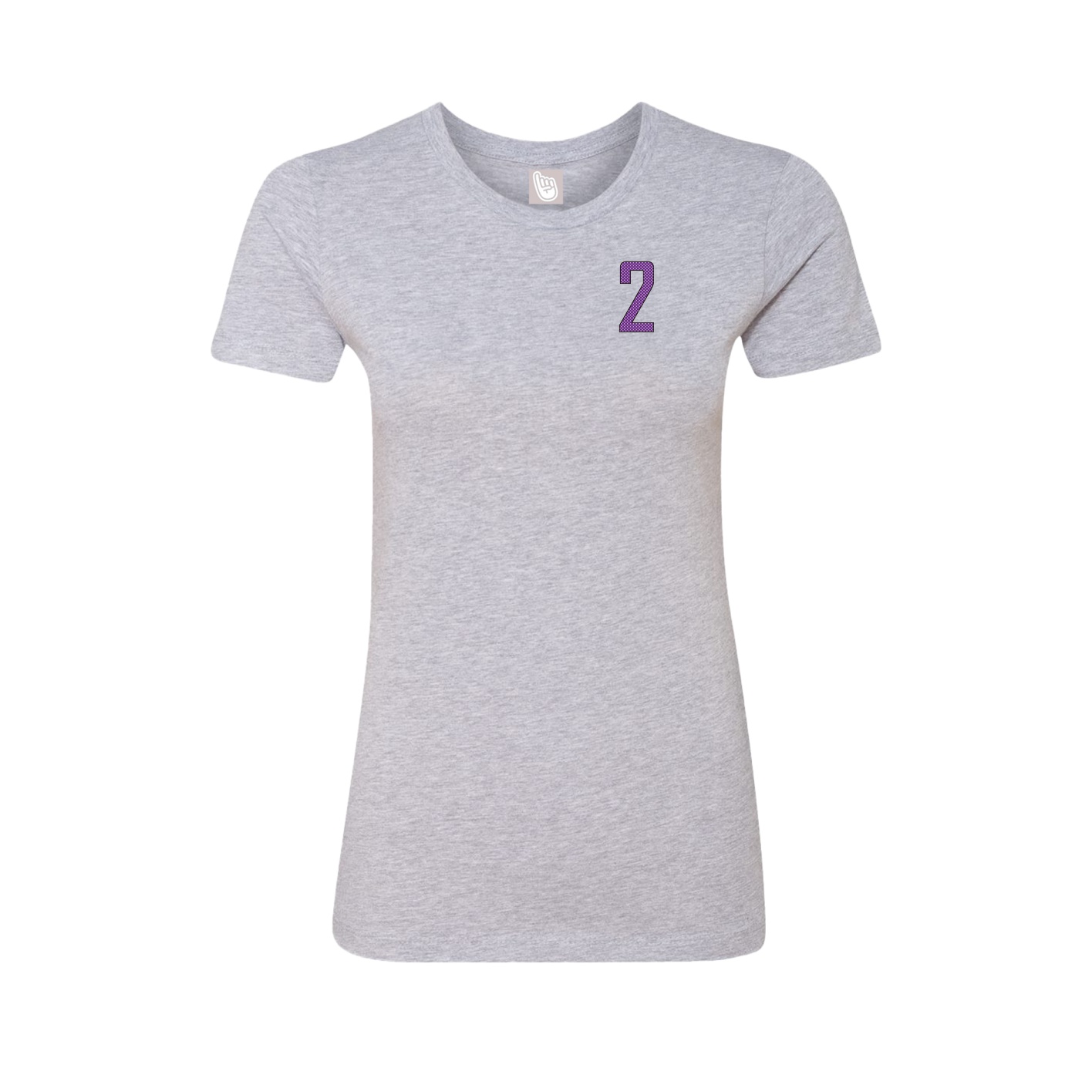 Womens Tee — Front Shirsy in Grey