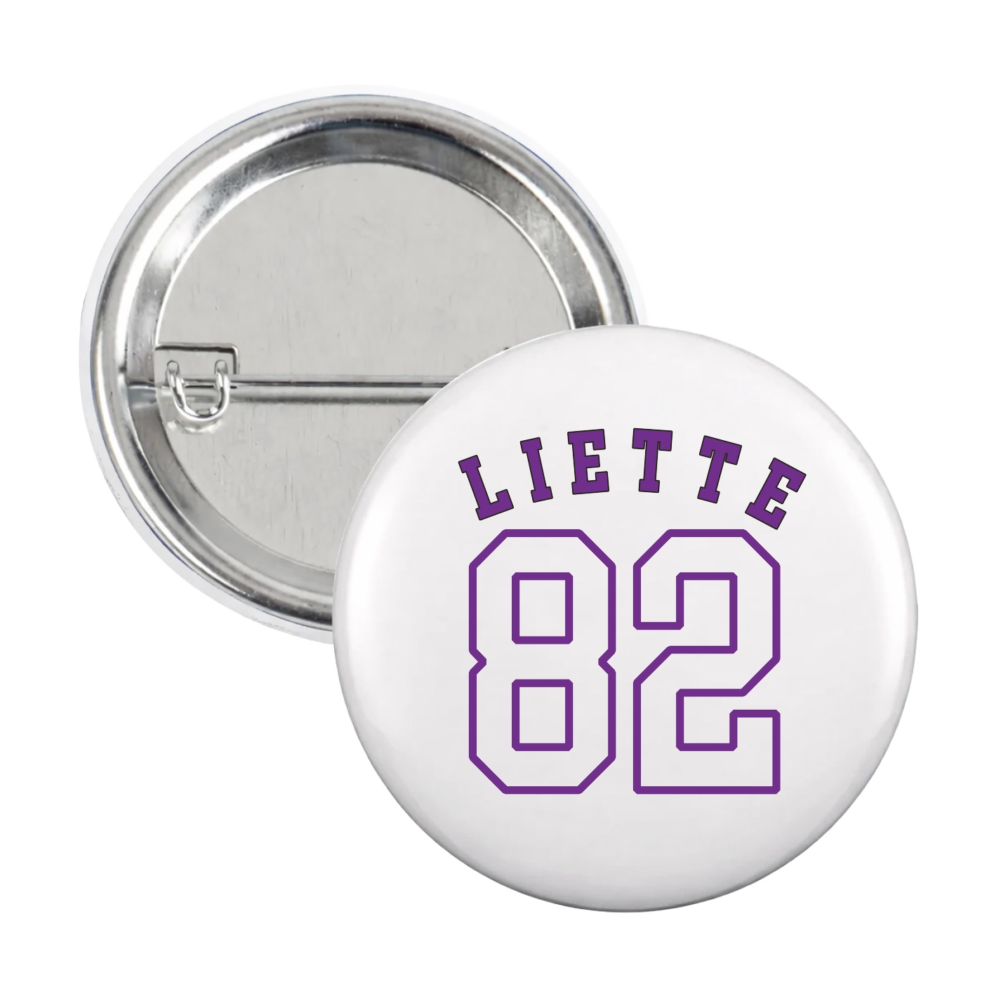 Game Day Button — Shirsey Arch in White