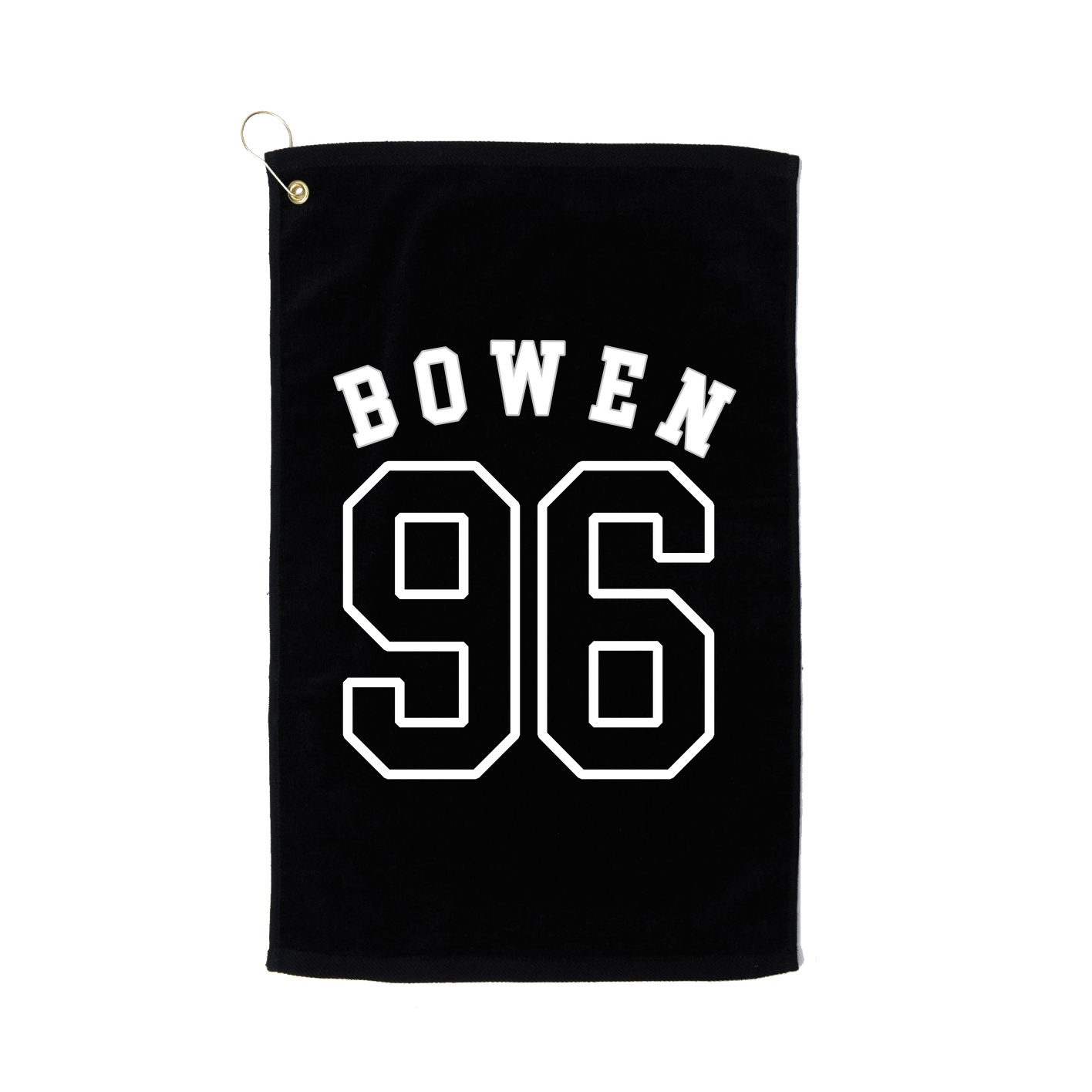 Golf Towel — Shirsey Arch in Black