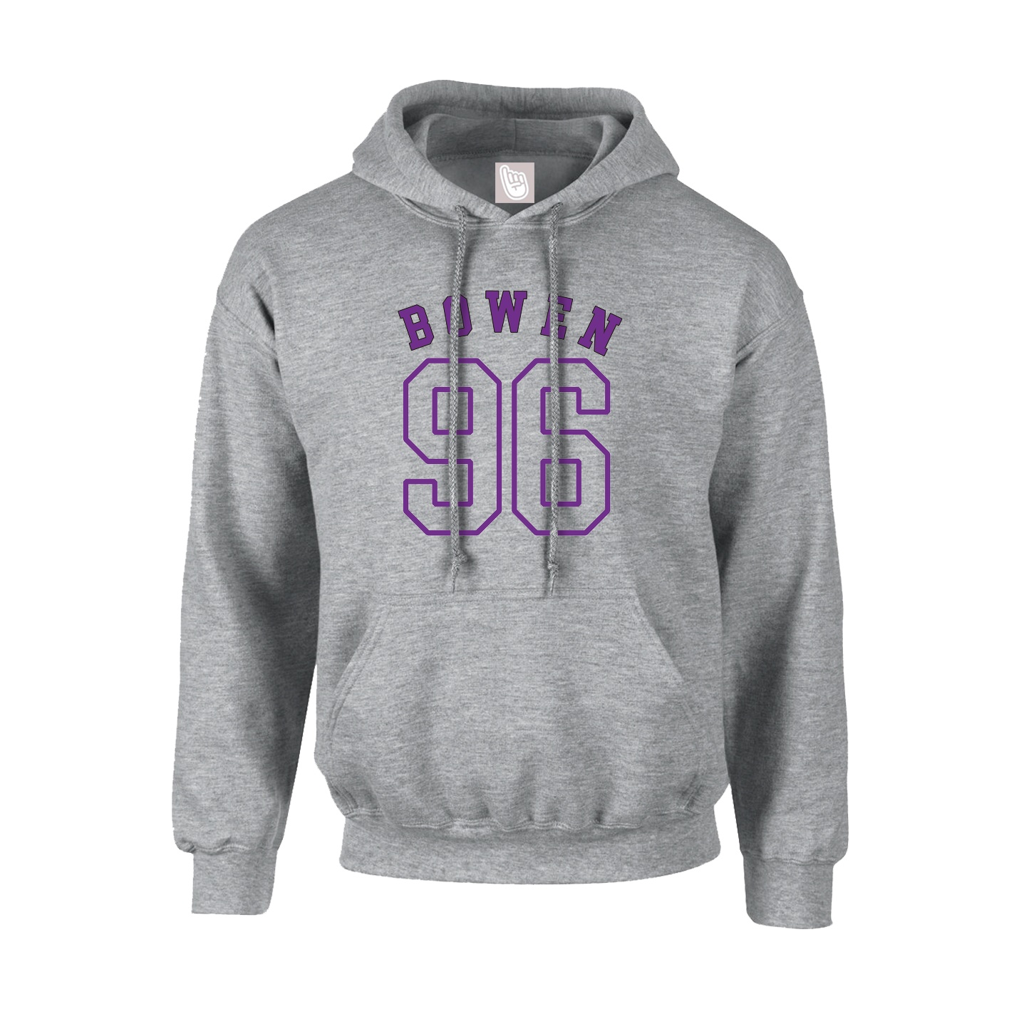 Youth Hoodie — Shirsey Arch in Grey