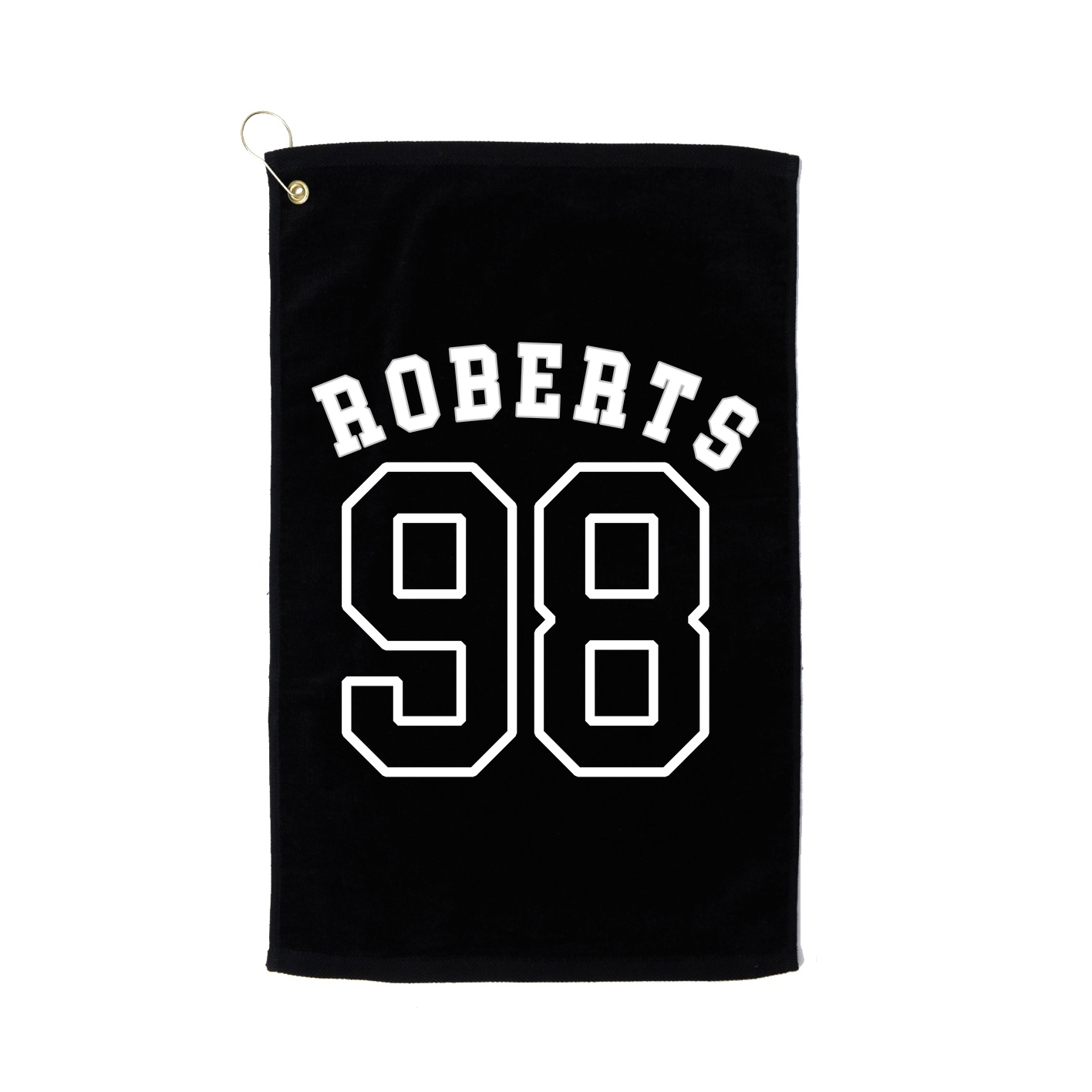 Golf Towel — Shirsey Arch in Black
