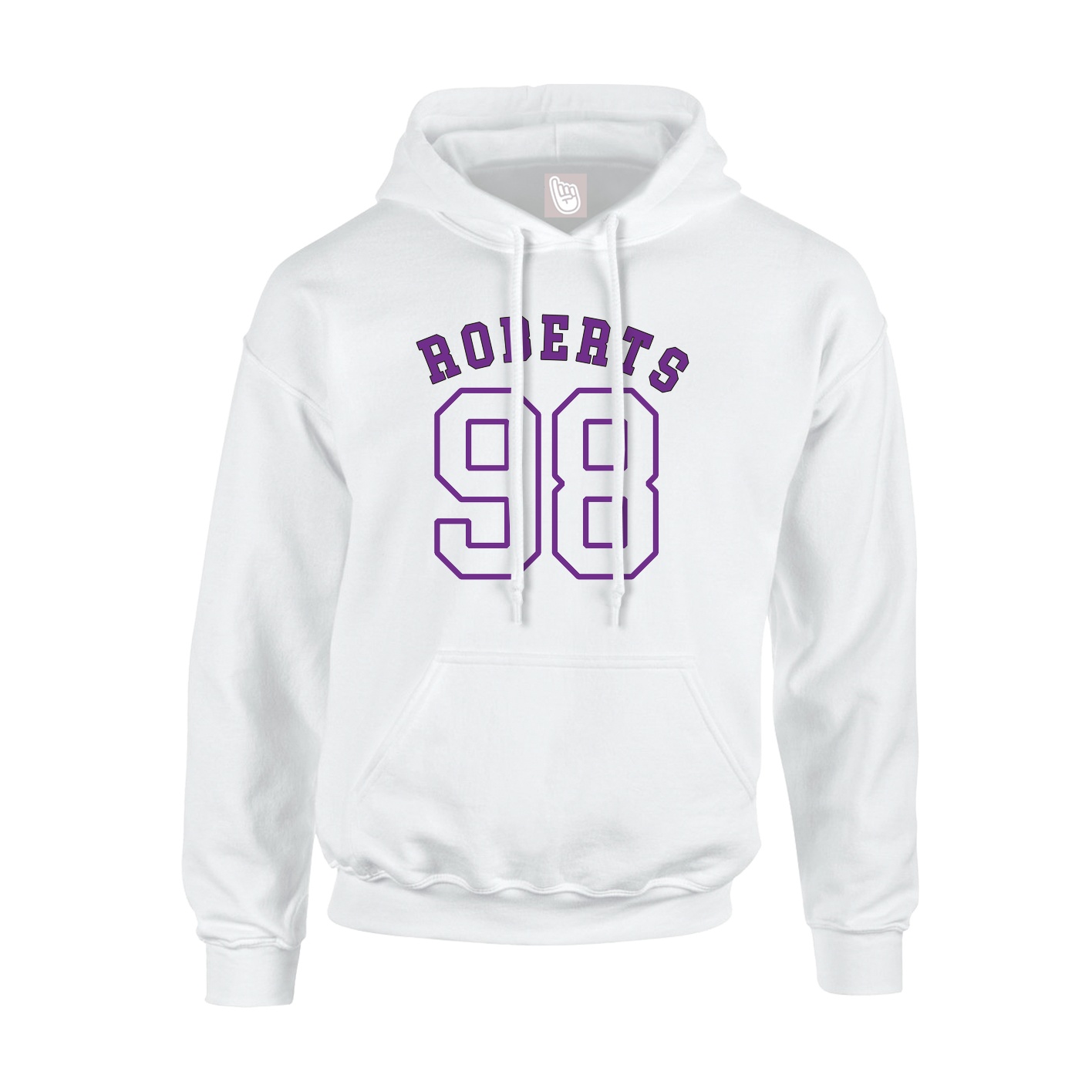 Hoodie — Shirsey Arch in White