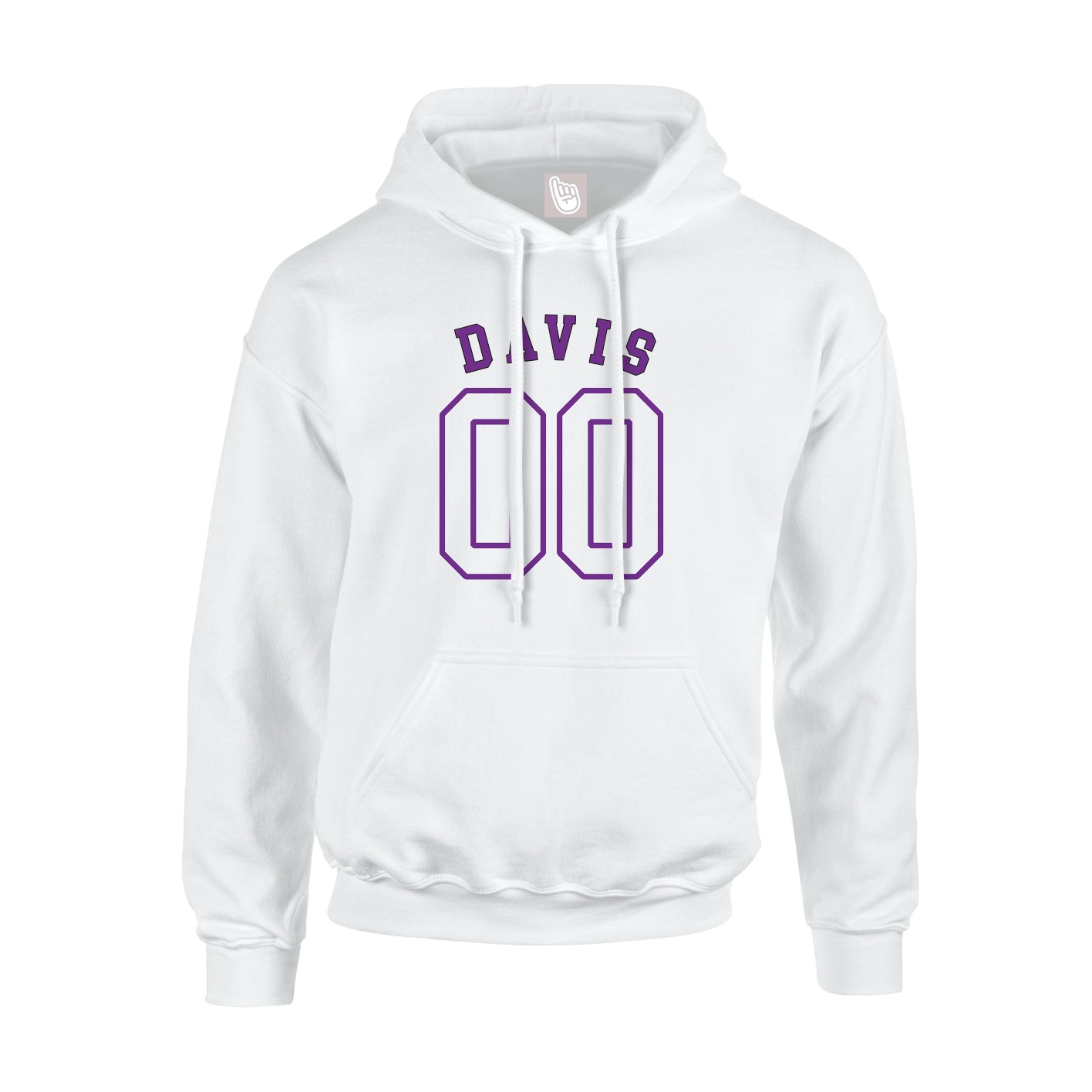 Hoodie — Shirsey Arch in White