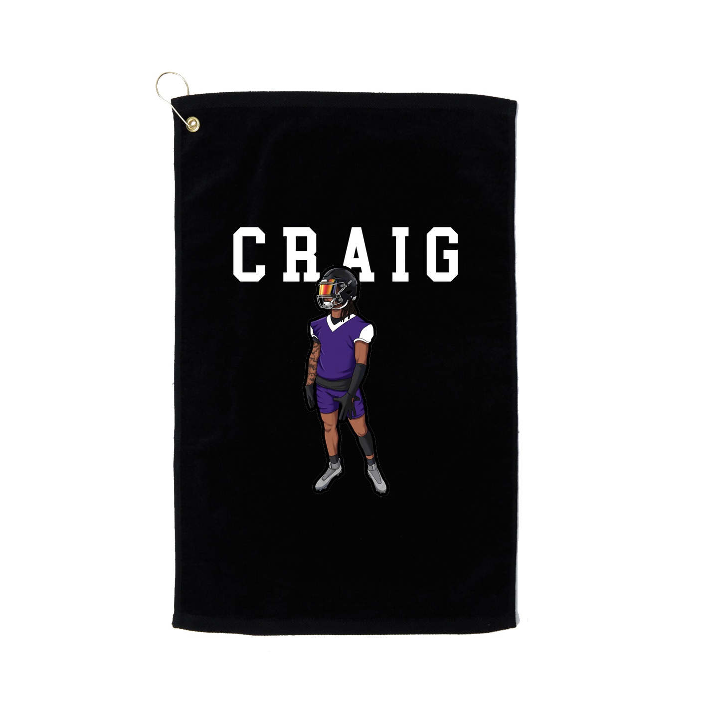 Golf Towel — Shirsey in Black