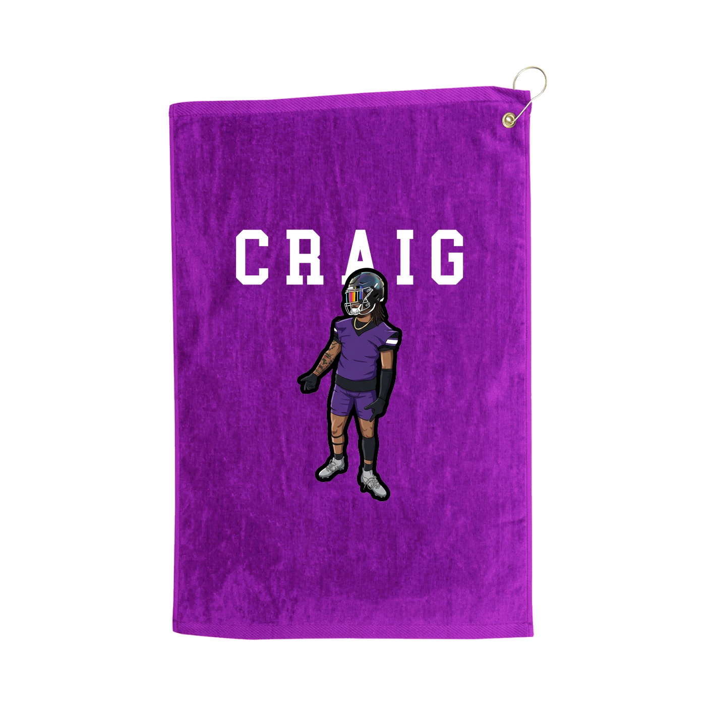 Terry Velour Golf Towel