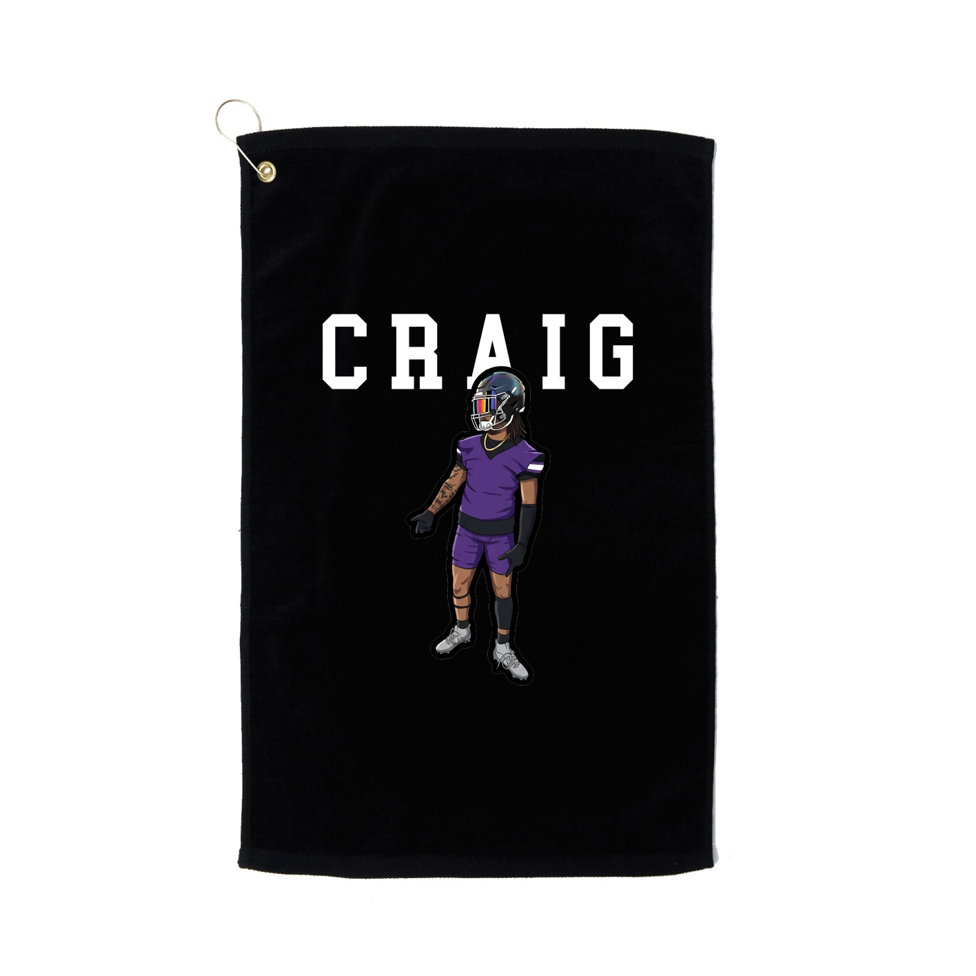 Golf Towel — Shirsey in Black