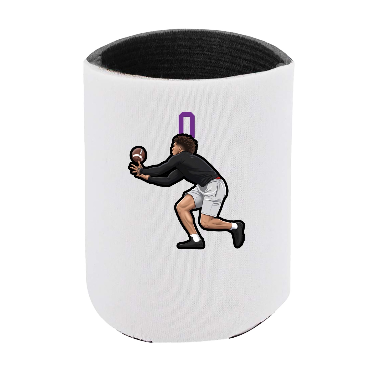 Can Holder — Number Top in White