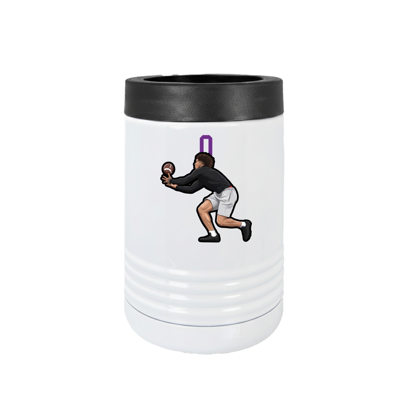 Beverage Holder — Number Top in White