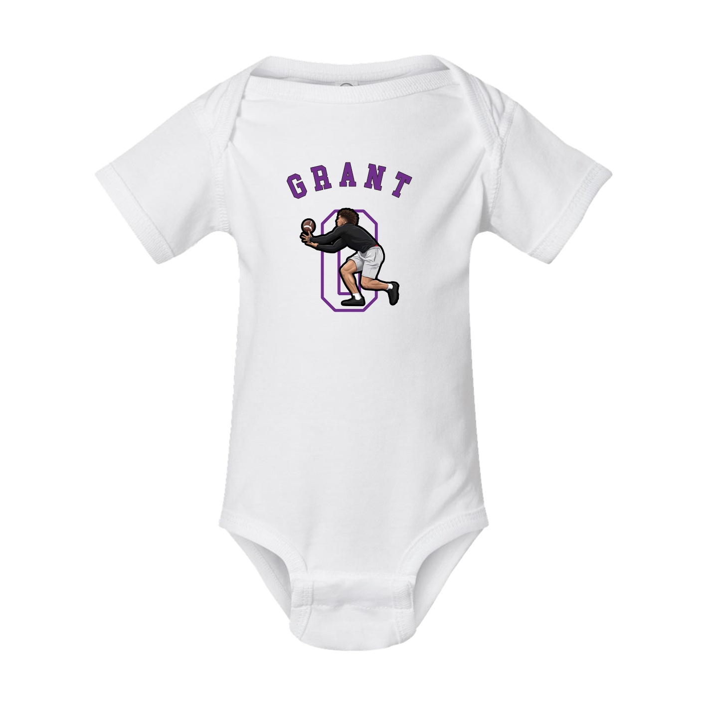 Baby Onesie — Shirsey Arch in White