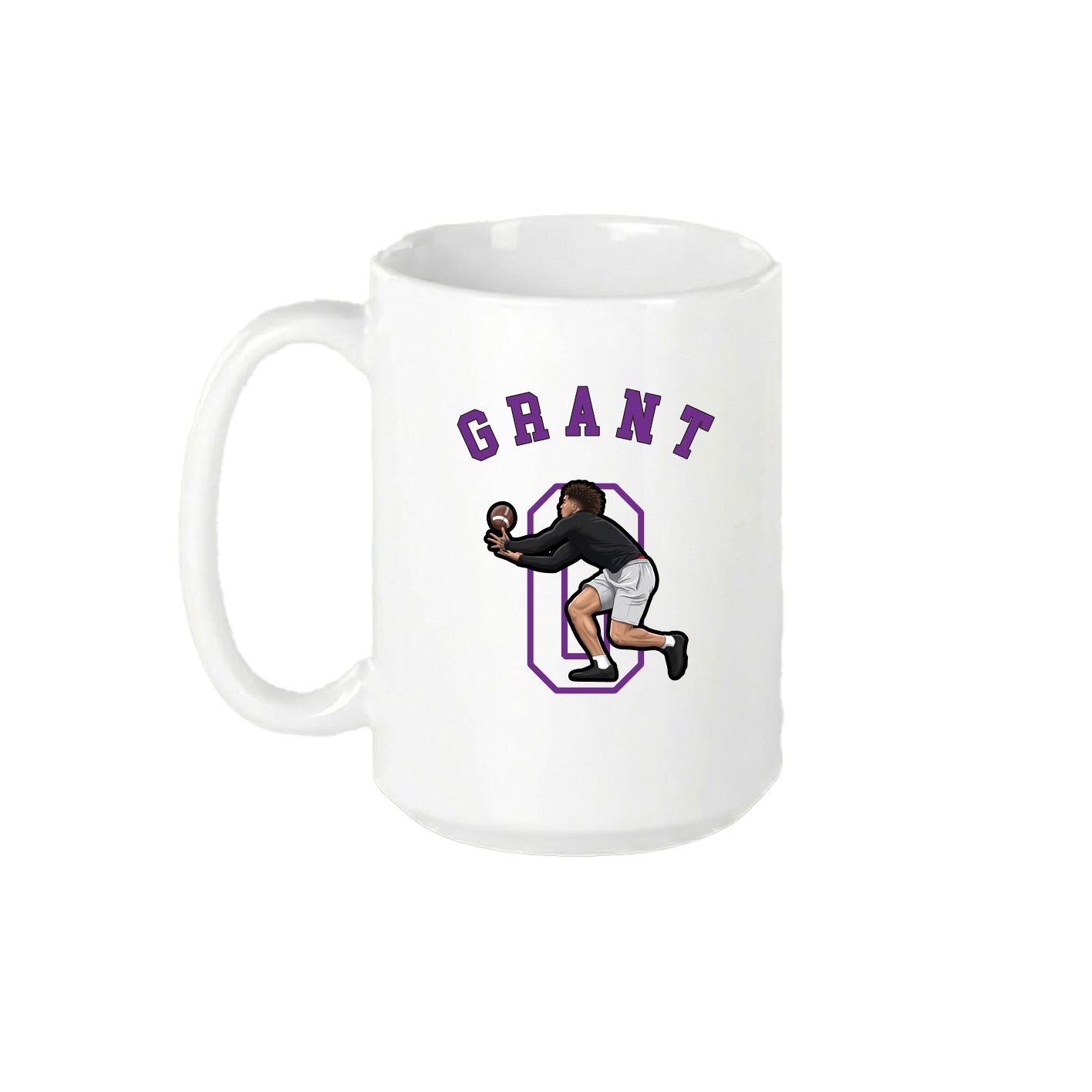 15oz Coffee Mug — Shirsey Arch in White