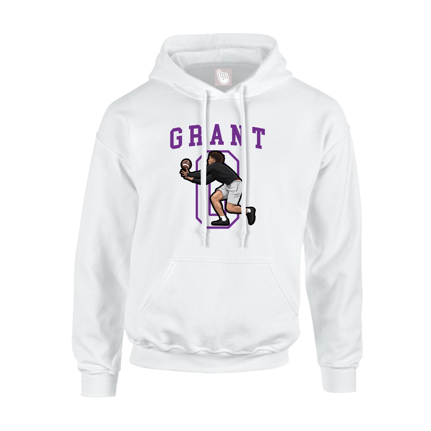 Youth Hoodie — Shirsey in White