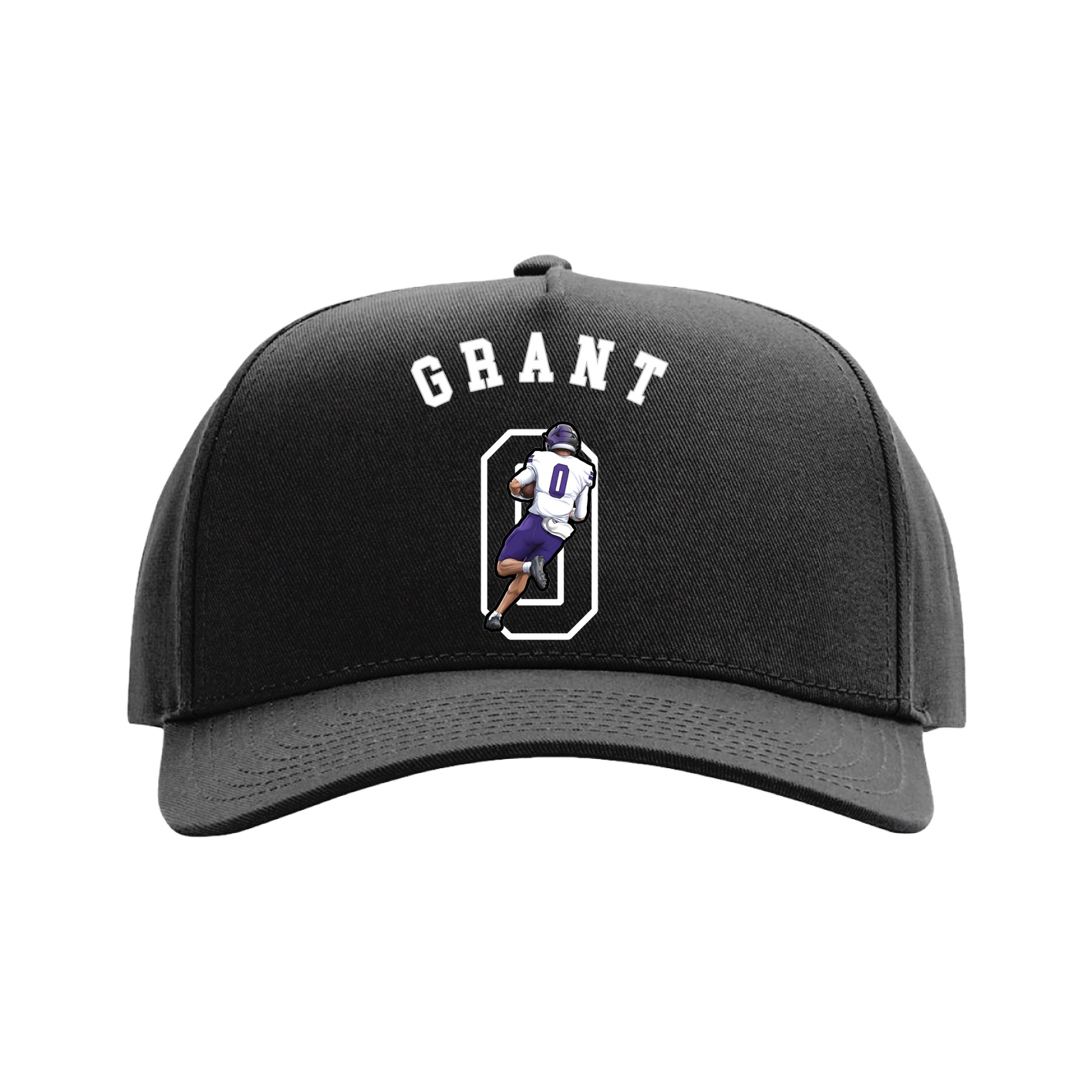 Full Fabric Five-Panel Champ Cap