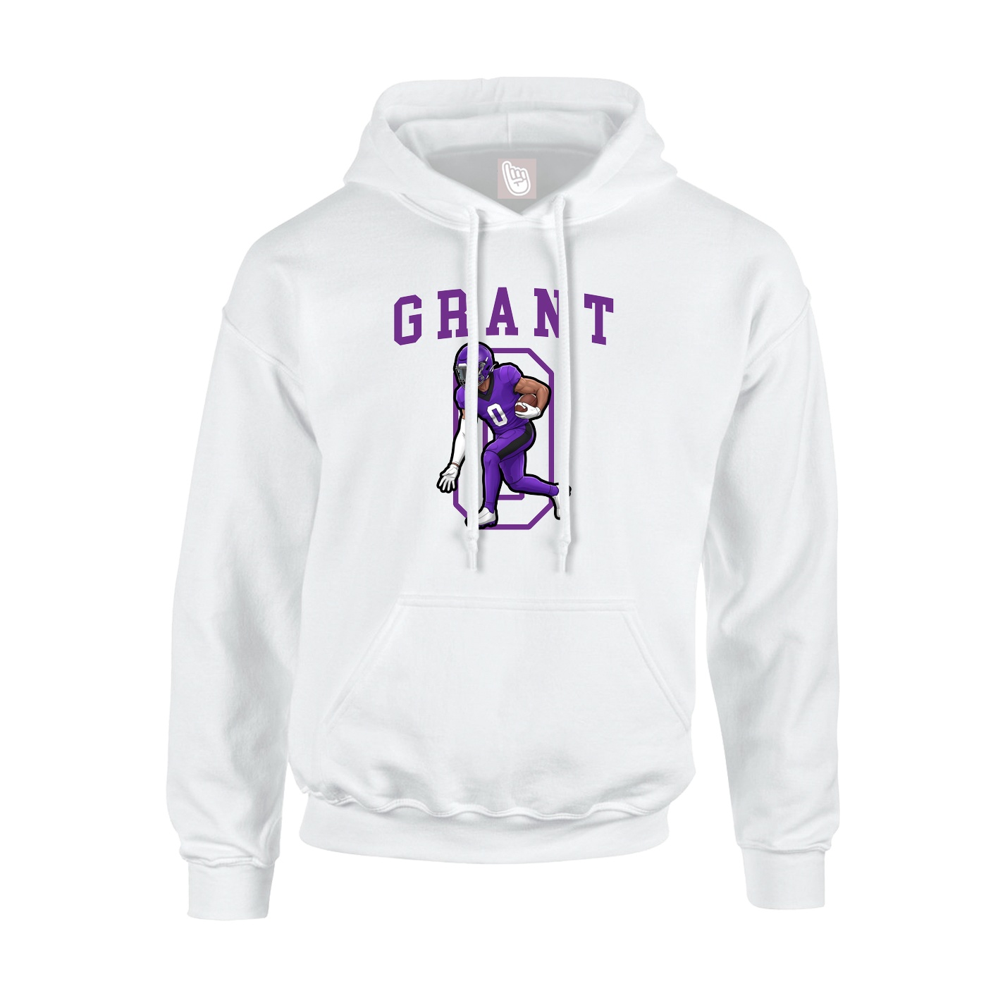 Hoodie — Shirsey in White