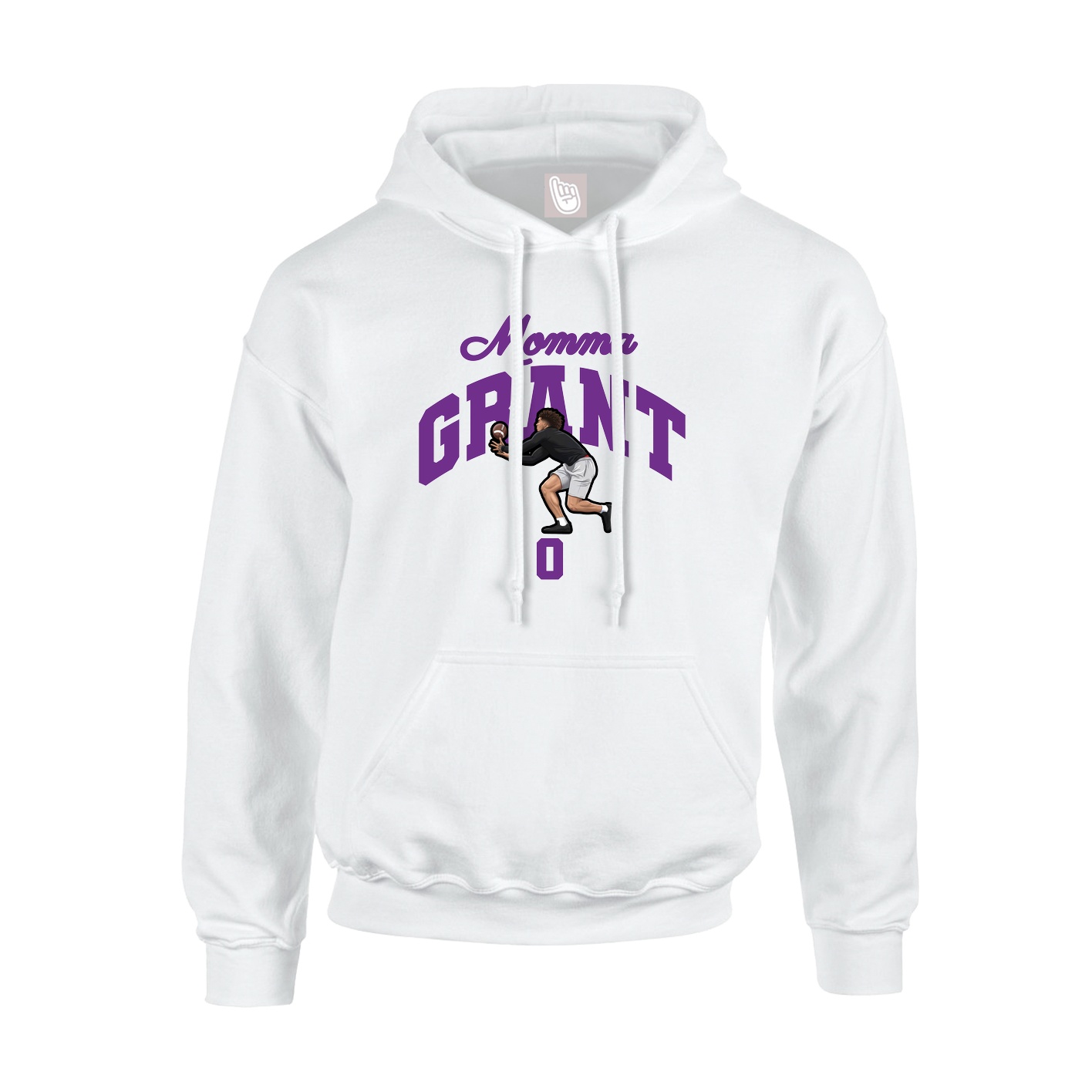 Hoodie — Mothers Day Arch in White