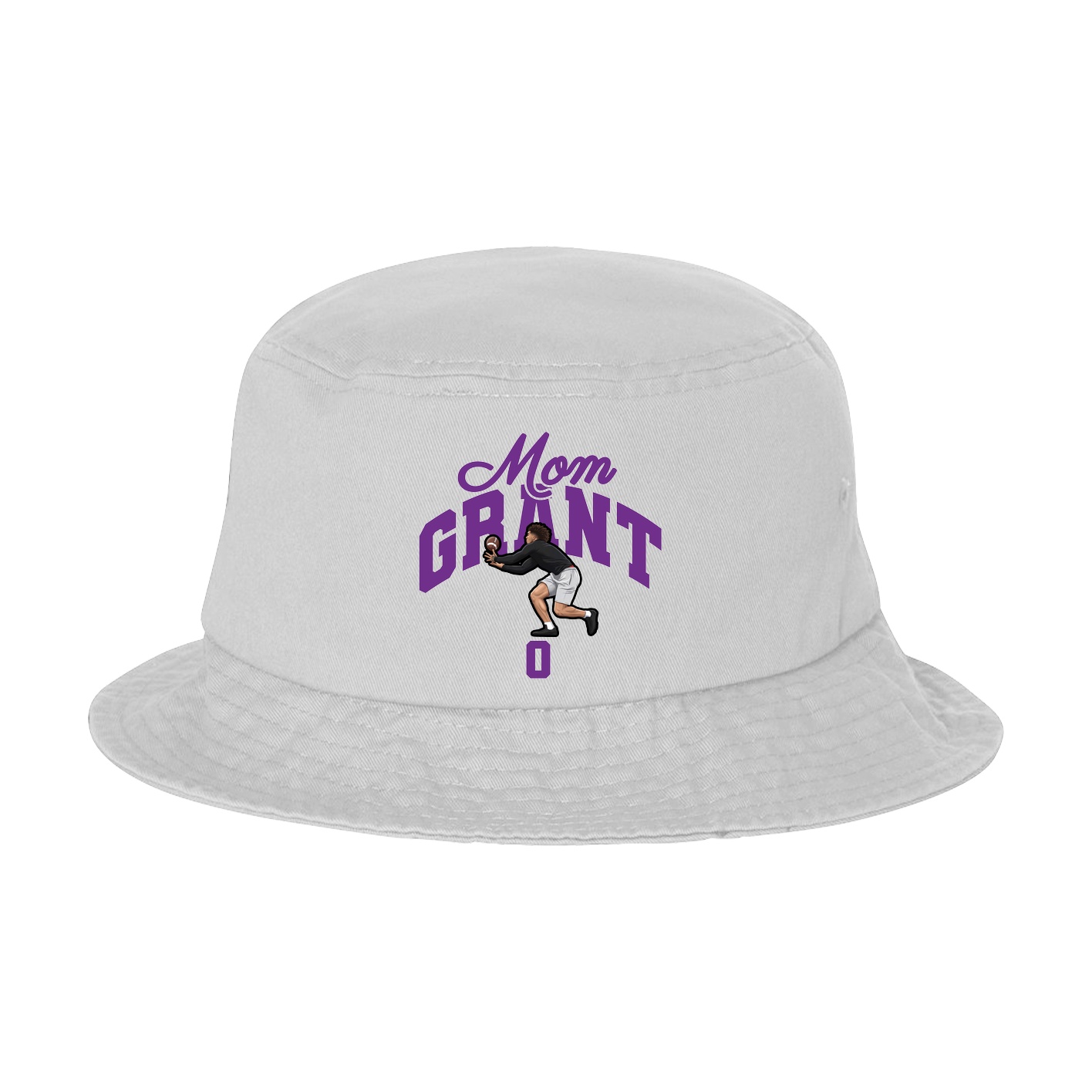 Bucket Cap — Mothers Day Arch in White