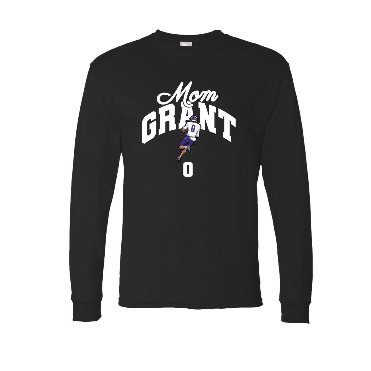 Long Sleeve Tee — Mothers Day Arch in Black