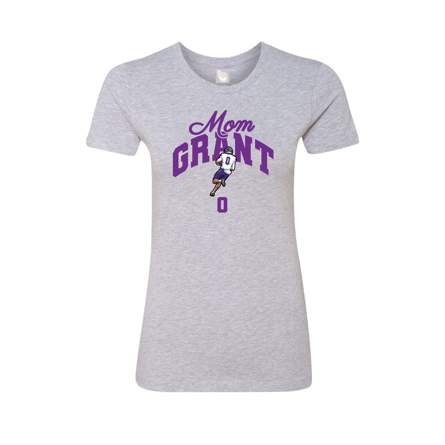 Womens Tee — Mothers Day Arch in Grey