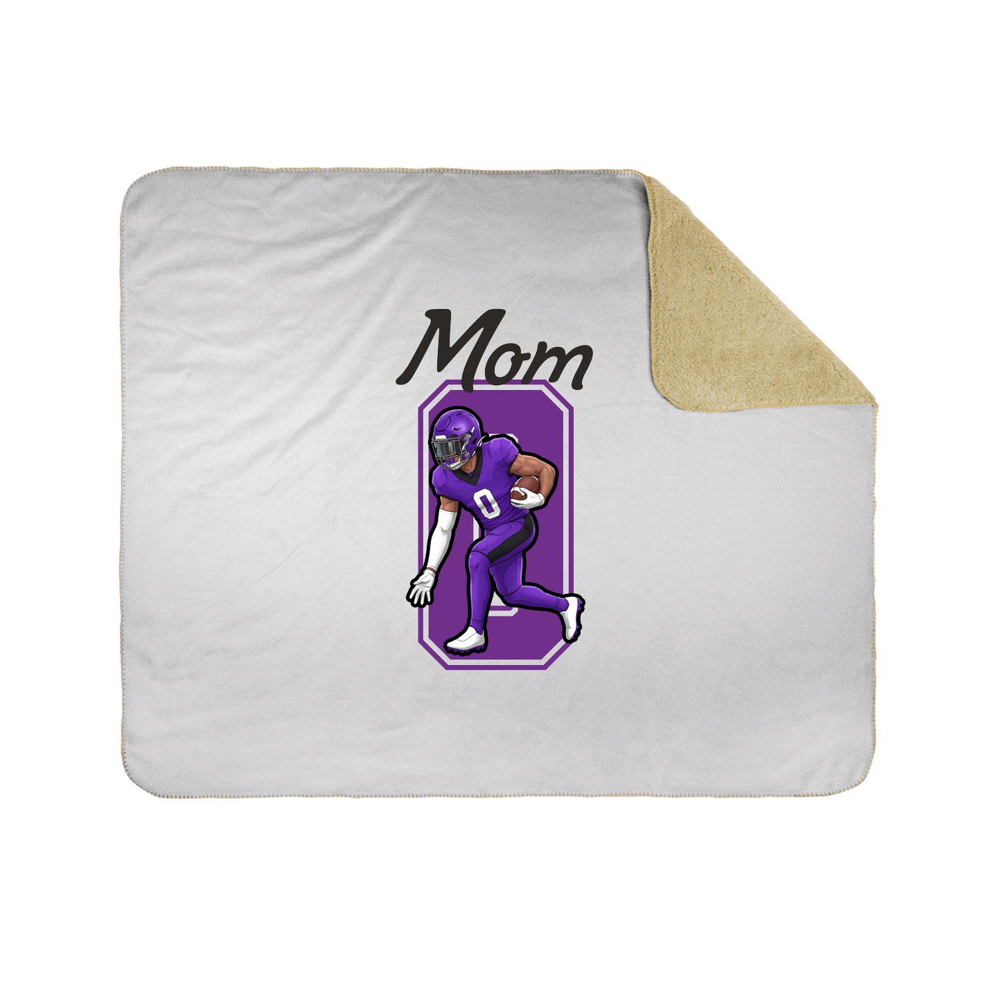 Throw Blanket — Mothers Day Shirsey in White