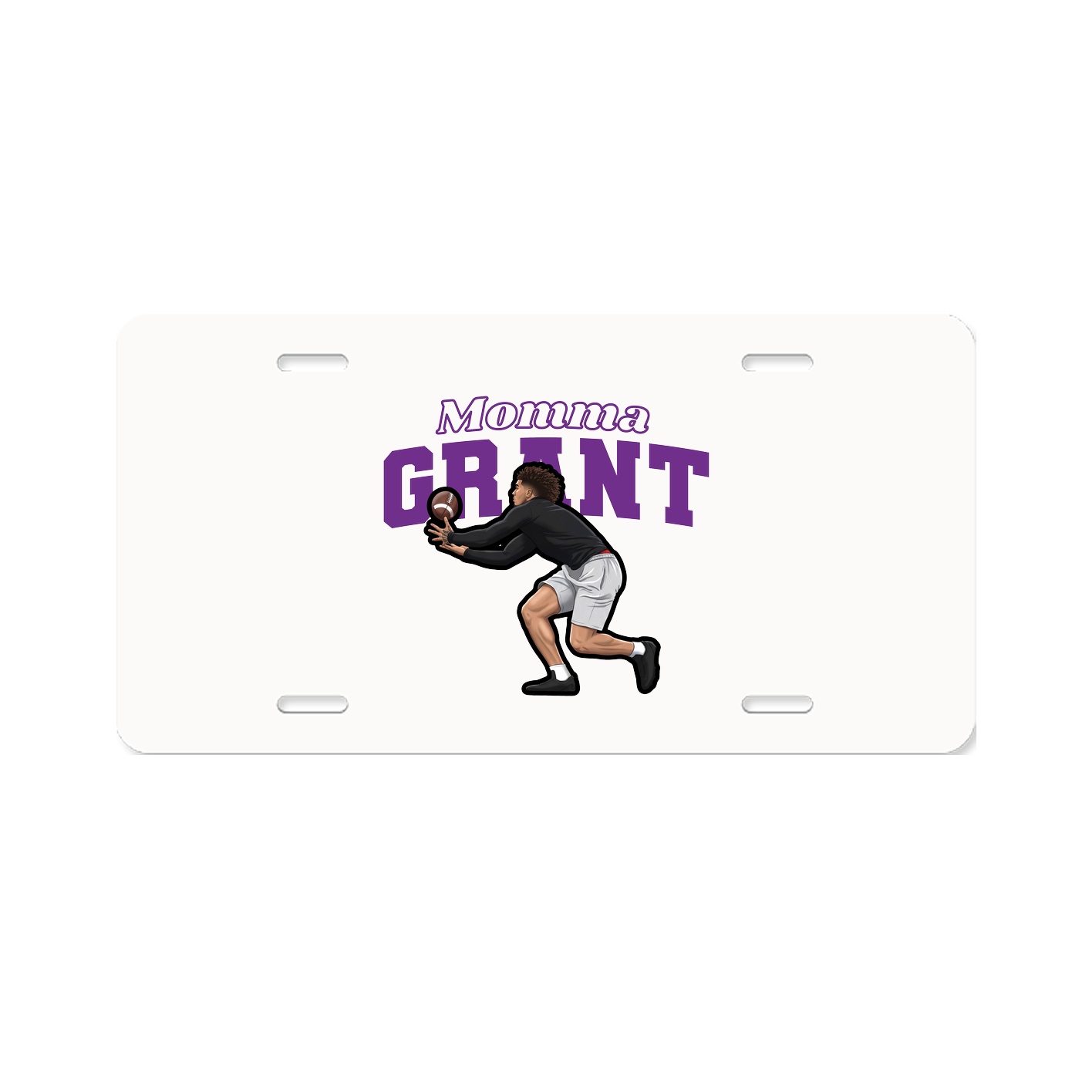 License Plate — Mothers Day Block in Classic