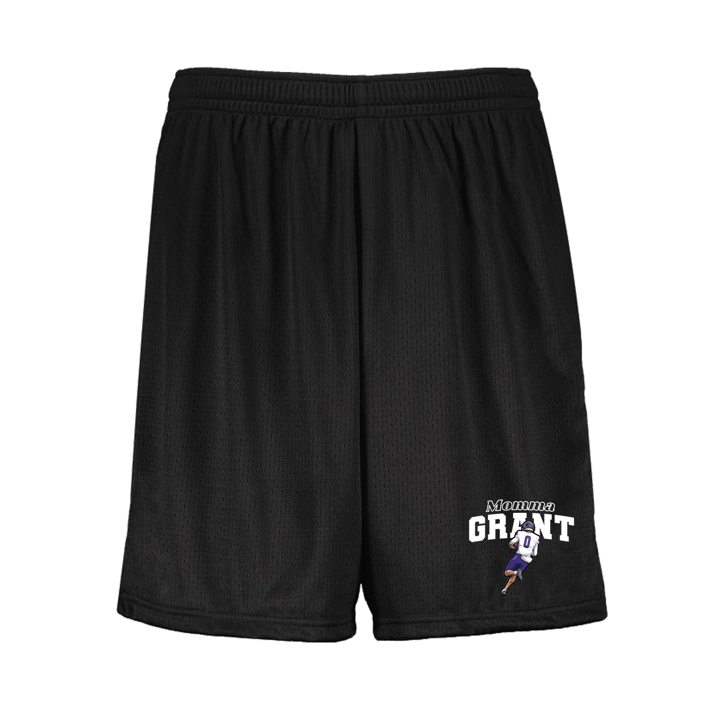 Shorts — Mothers Day Block in Black