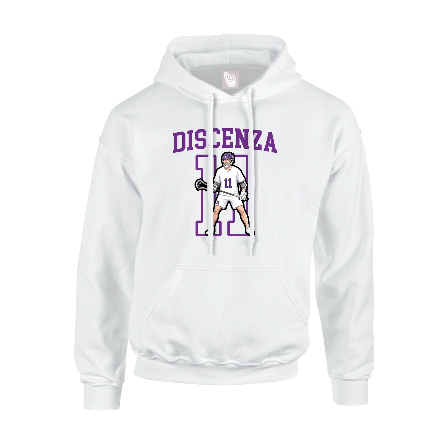 Hoodie — Shirsey in White