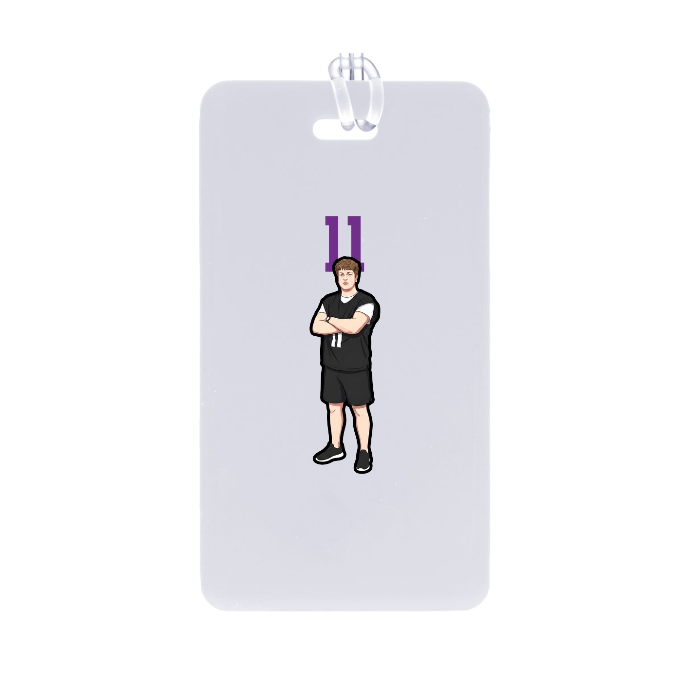 Bag Tag — Number Top in Classic