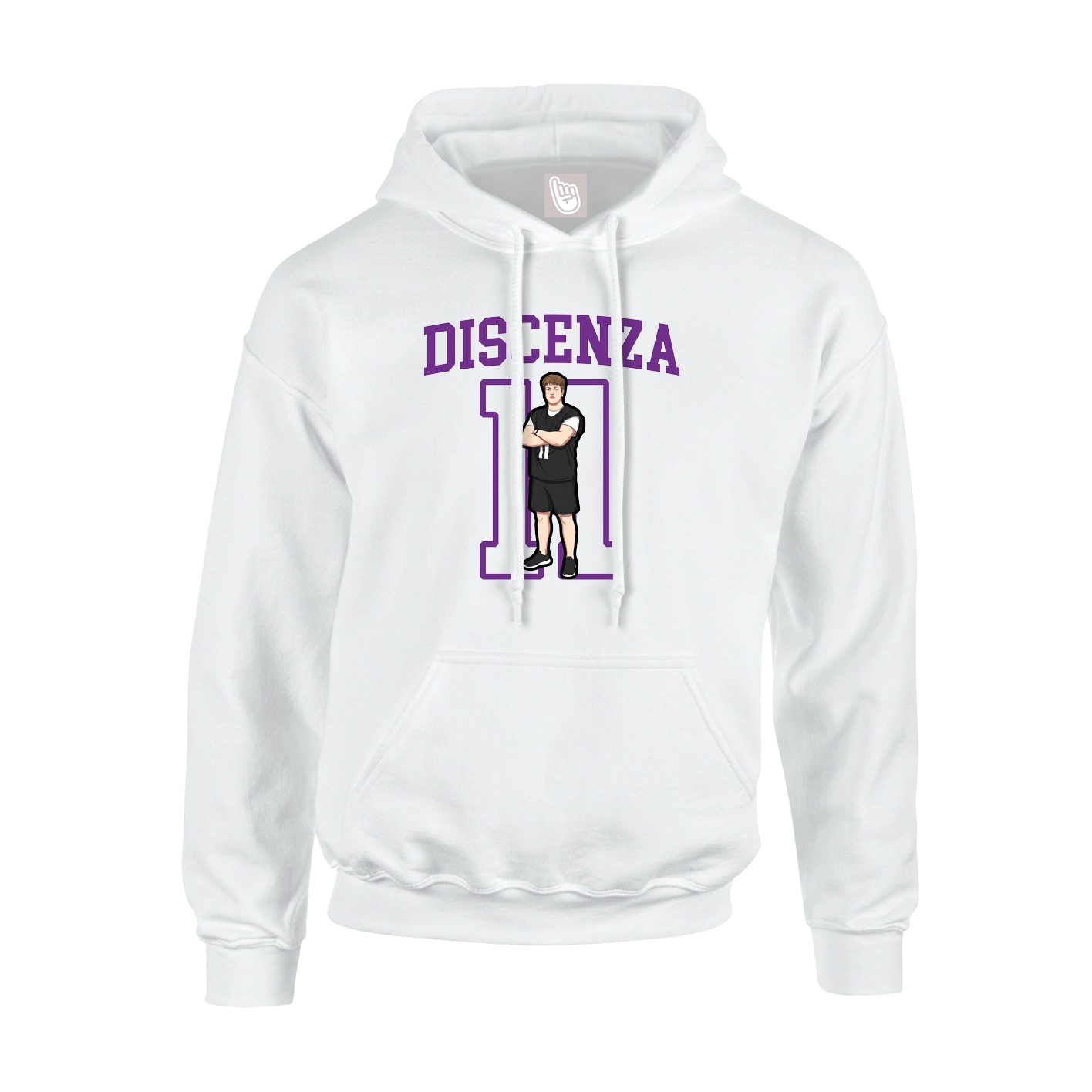 Hoodie — Shirsey in White
