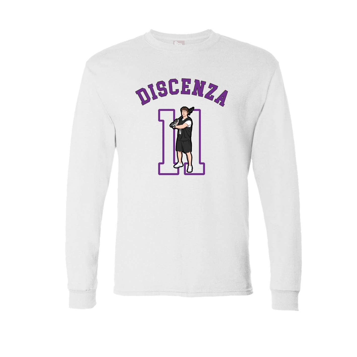 Long Sleeve Tee — Shirsey Arch in White