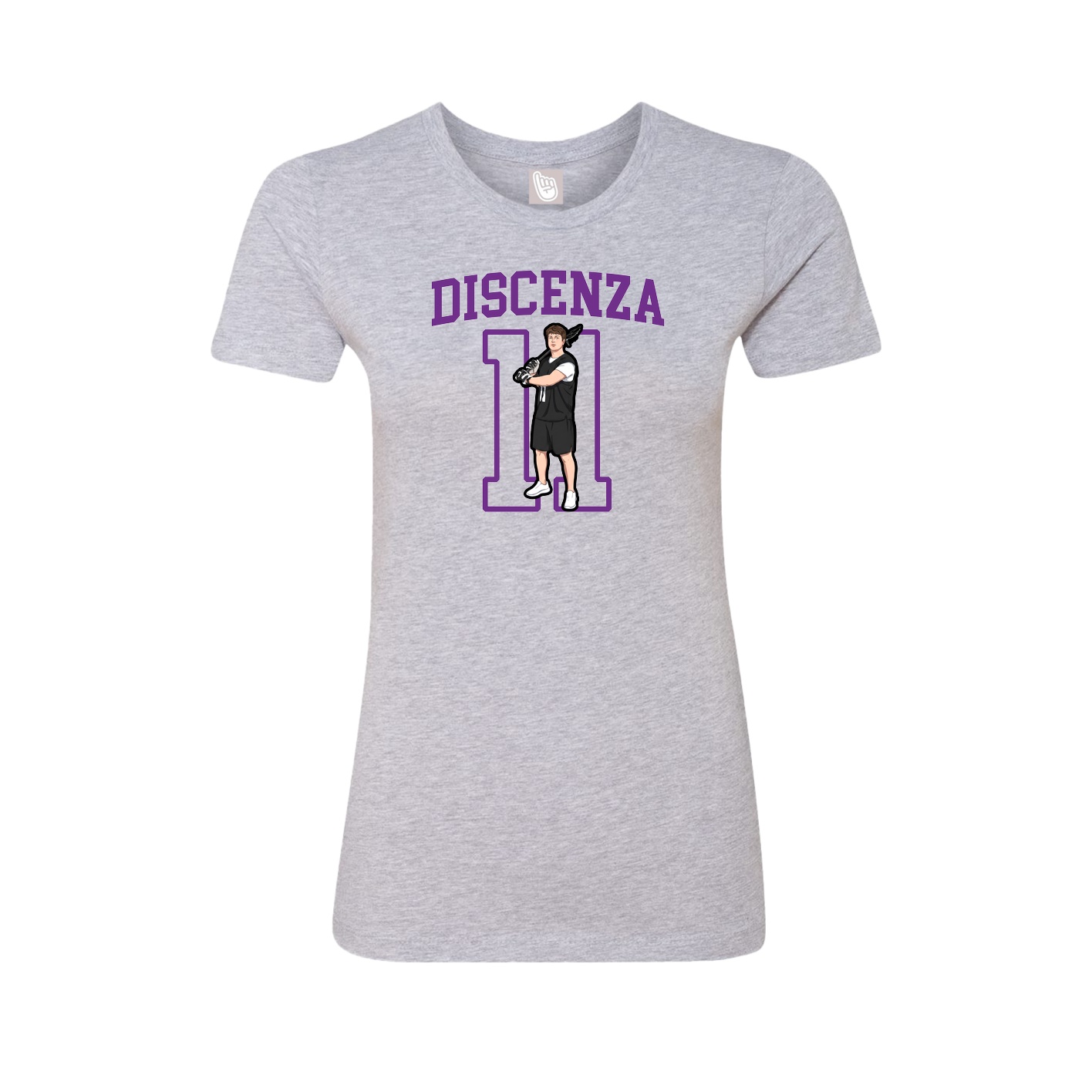 Fitted Women's Tee — Shirsey in Grey