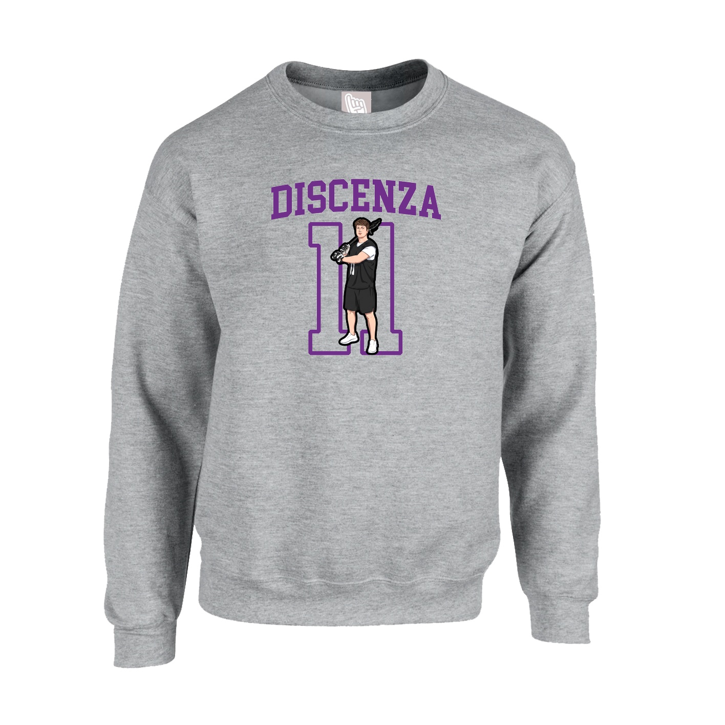 Fleece Crew — Shirsey in Grey