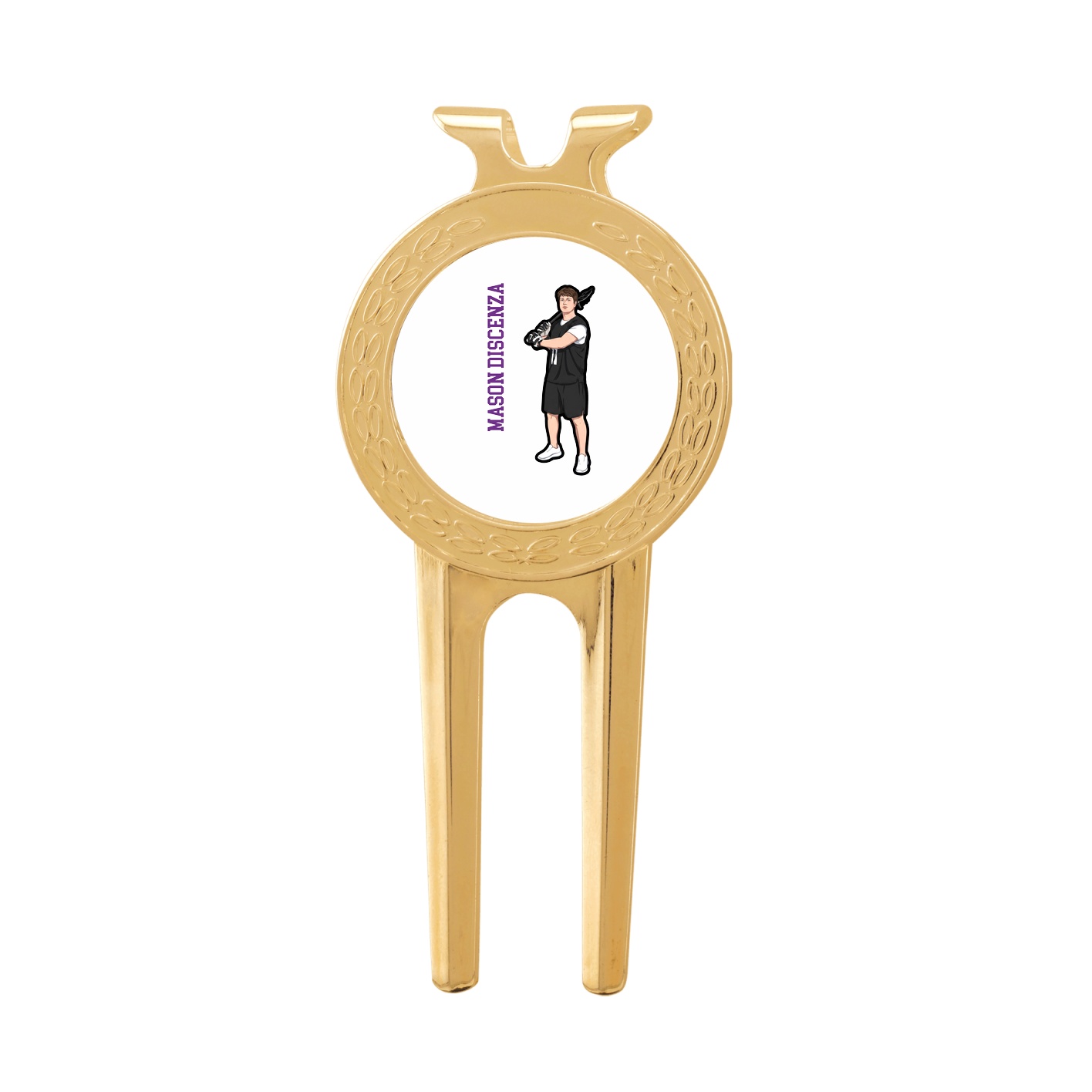Divot Tool with Ball Marker — Name Vertical in Classic
