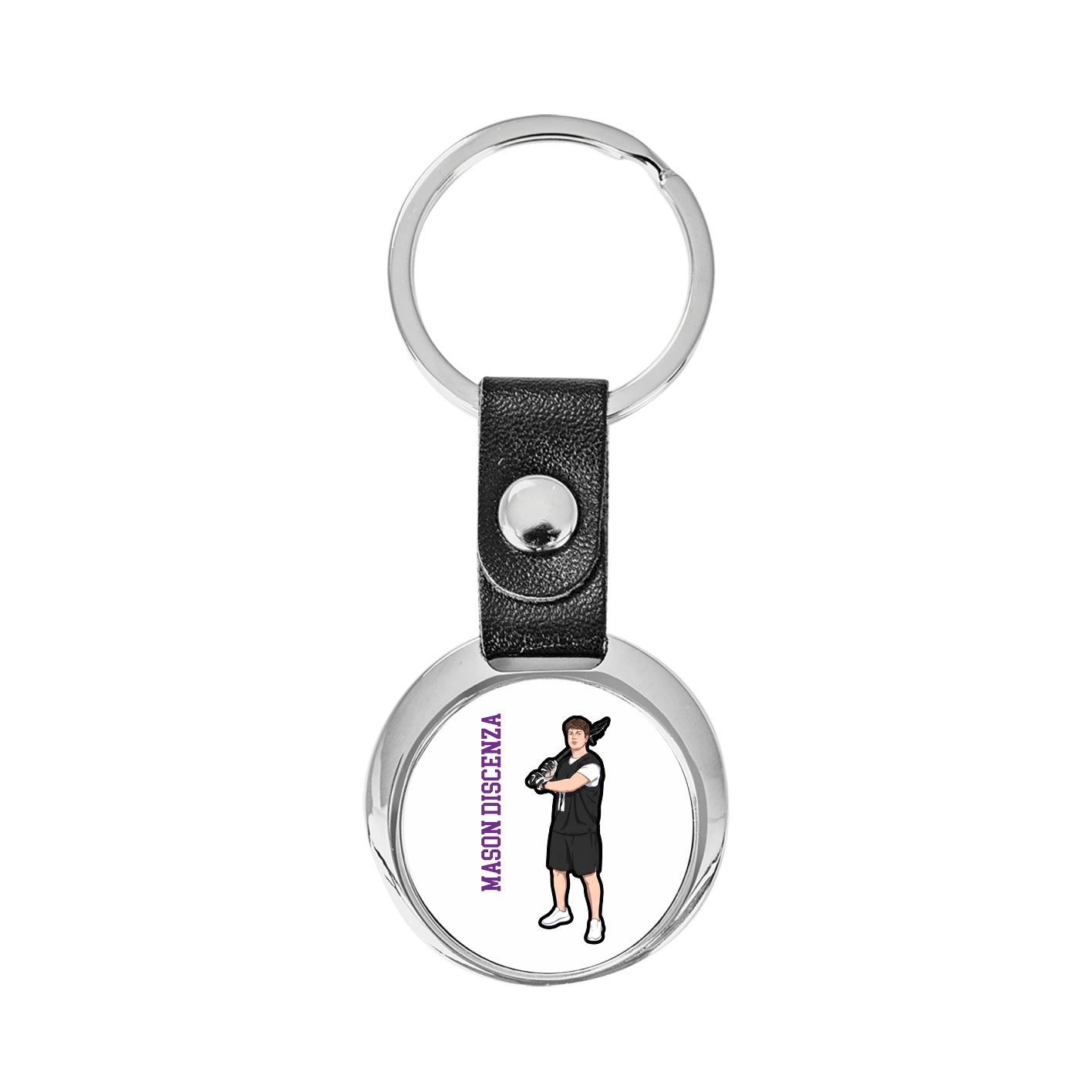 Key Chain — Name Vertical in Classic