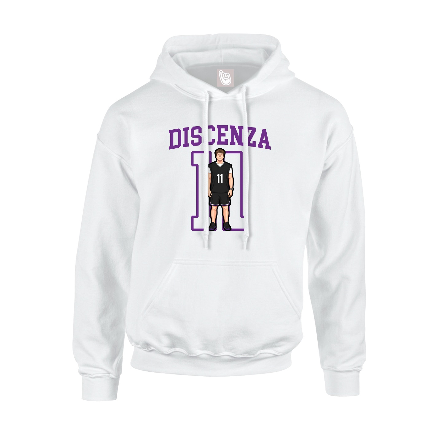 Hoodie — Shirsey in White