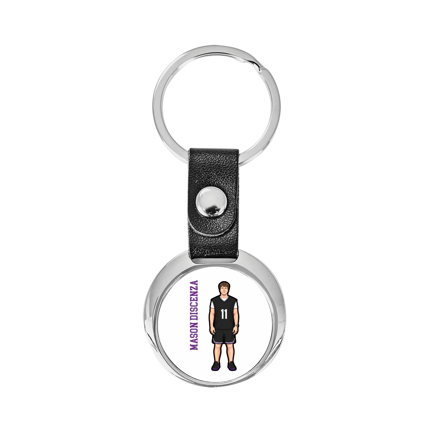 Key Chain — Name Vertical in Classic