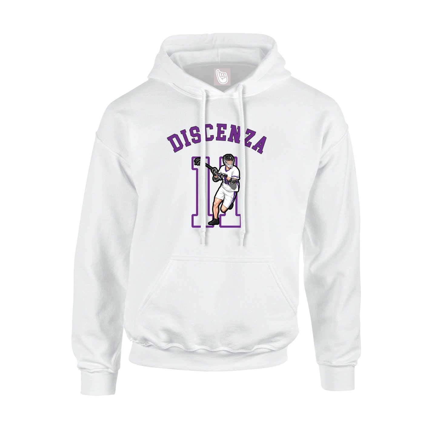 Youth Hoodie — Shirsey Arch in White