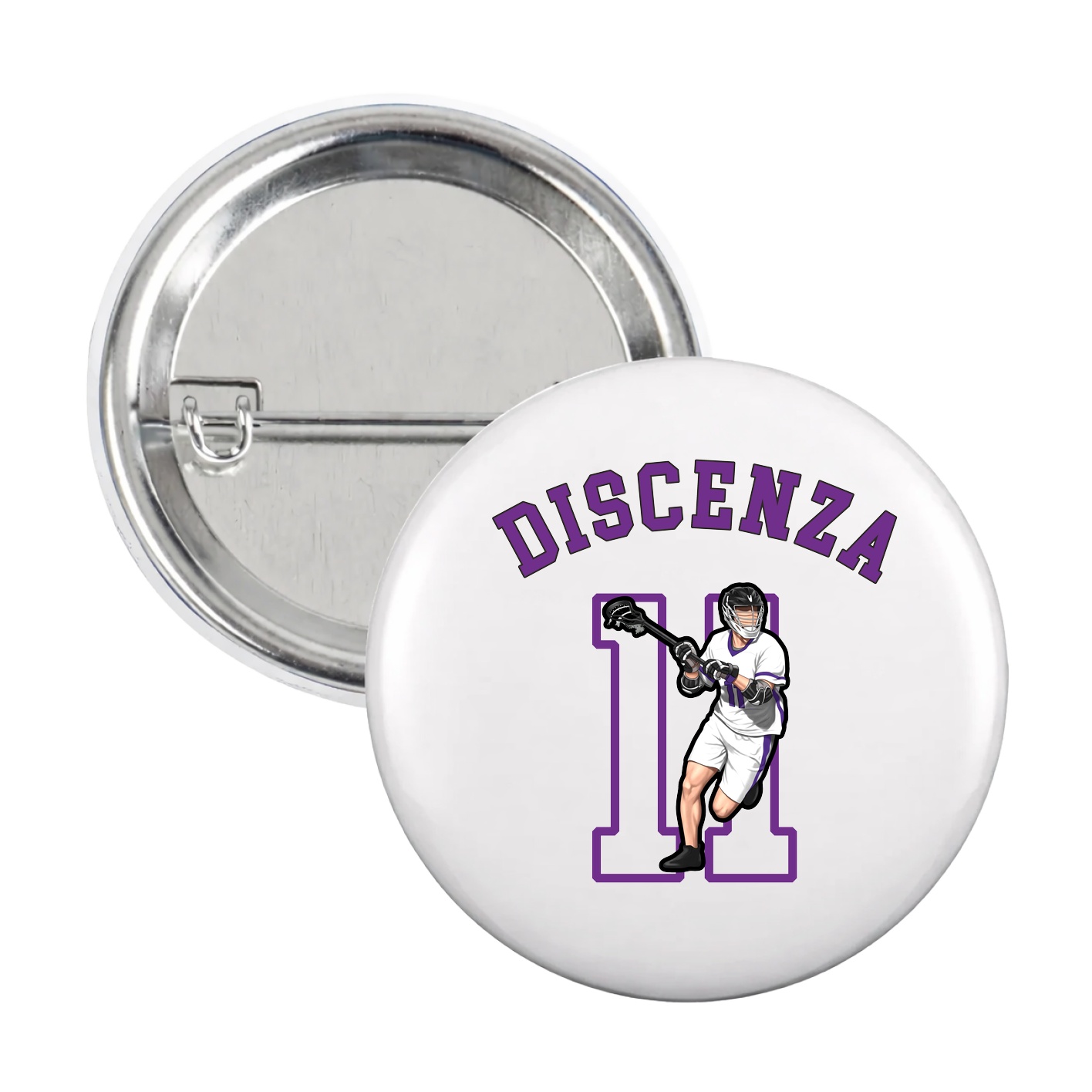 Game Day Button — Shirsey Arch in White