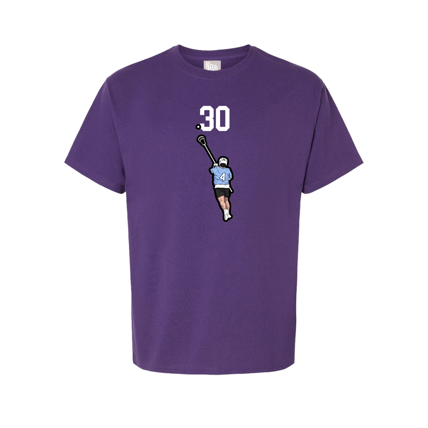 Tee — Number Top in Purple