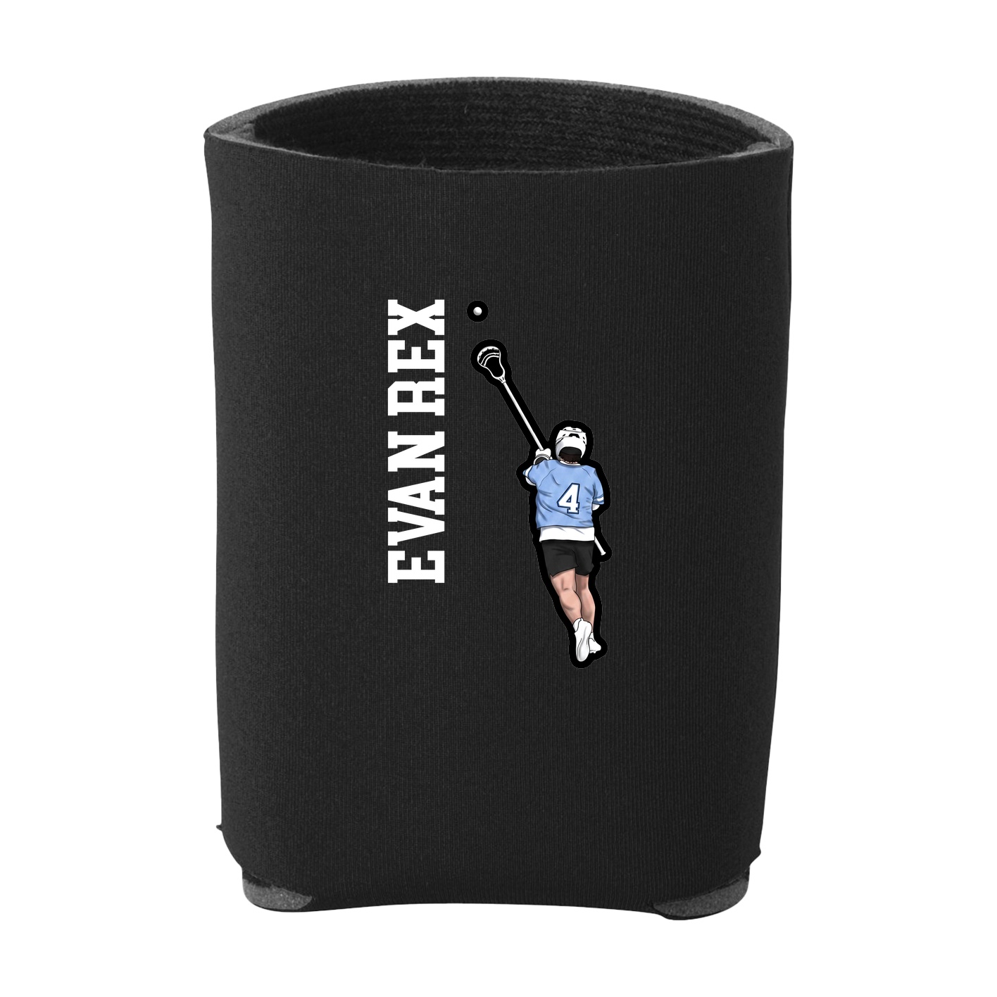 Can Holder — Name Vertical in Black