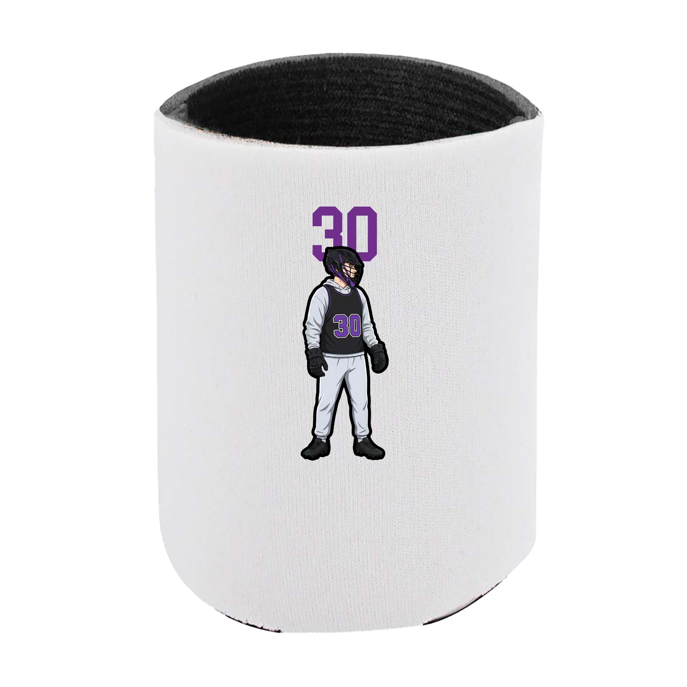 Can Holder — Number Top in White