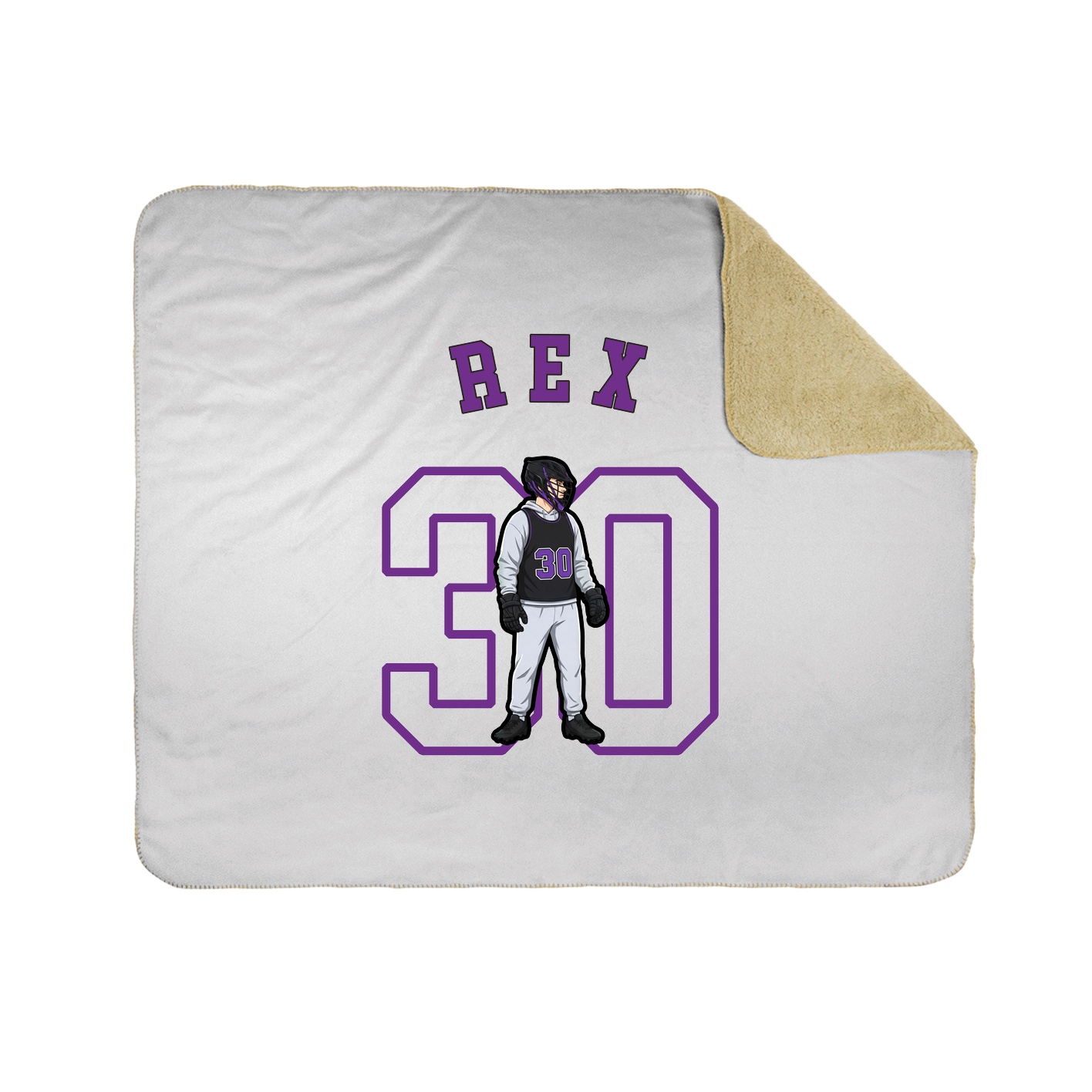 Throw Blanket — Shirsey Arch in White
