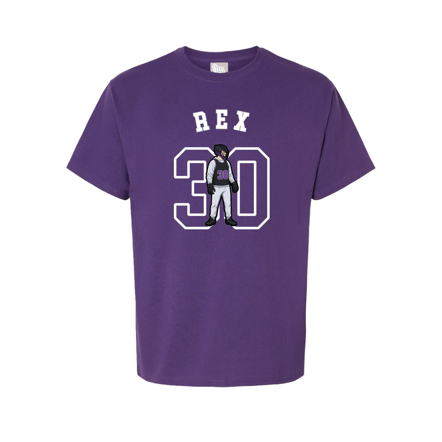 Youth Tee — Shirsey Arch in Purple