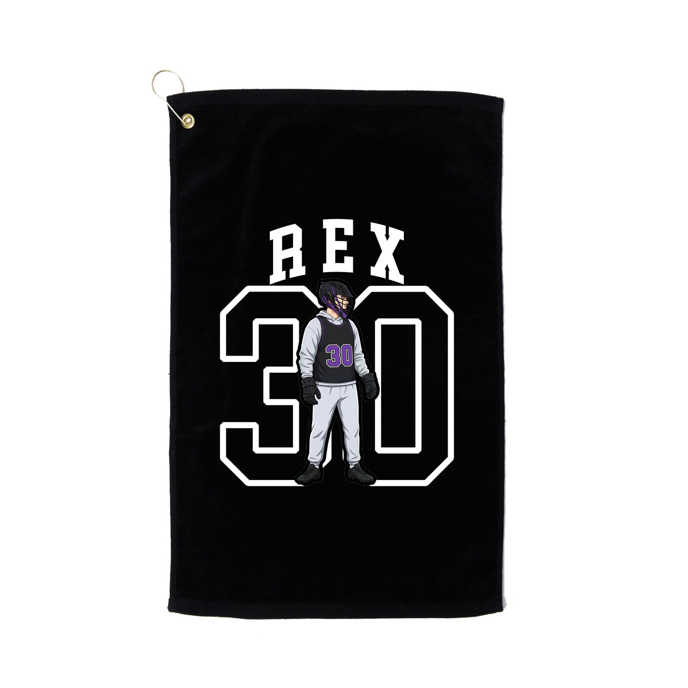Golf Towel — Shirsey in Black