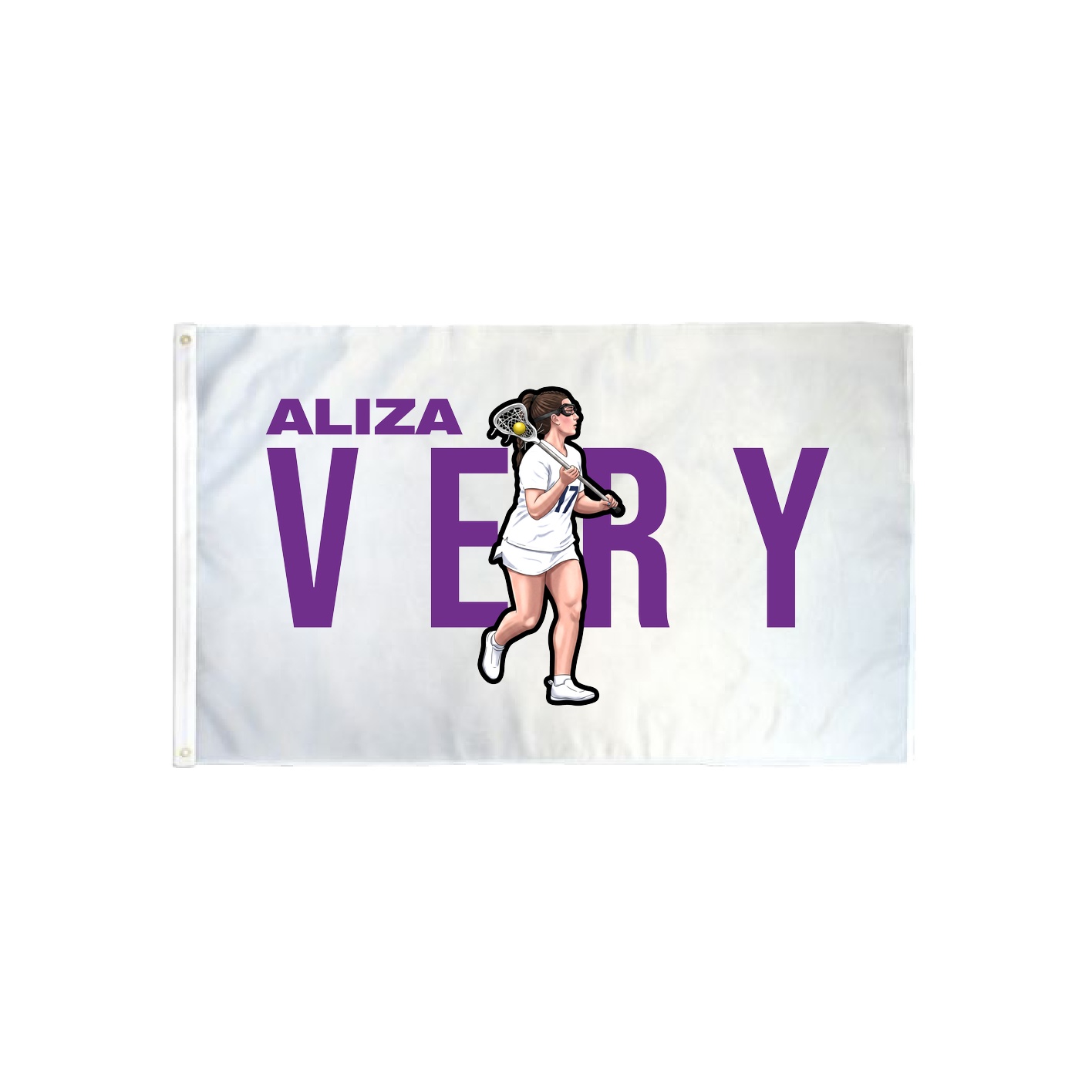 3x5 Flag — Player Name in Classic